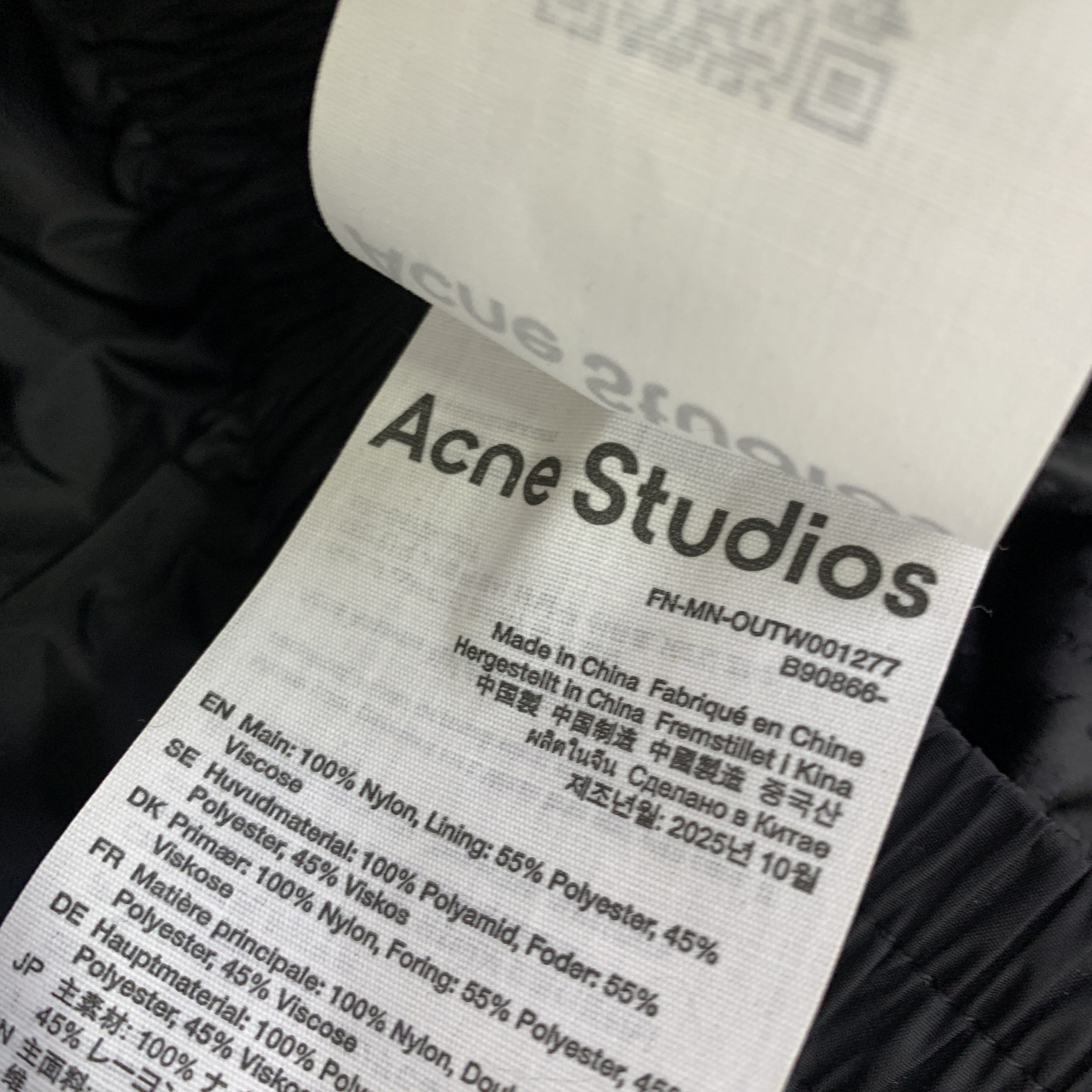 Acne Studios Acne Studios 1996 Logo Coach Jacket US M Size US M / EU 48-50 / 2 - 4 Thumbnail
