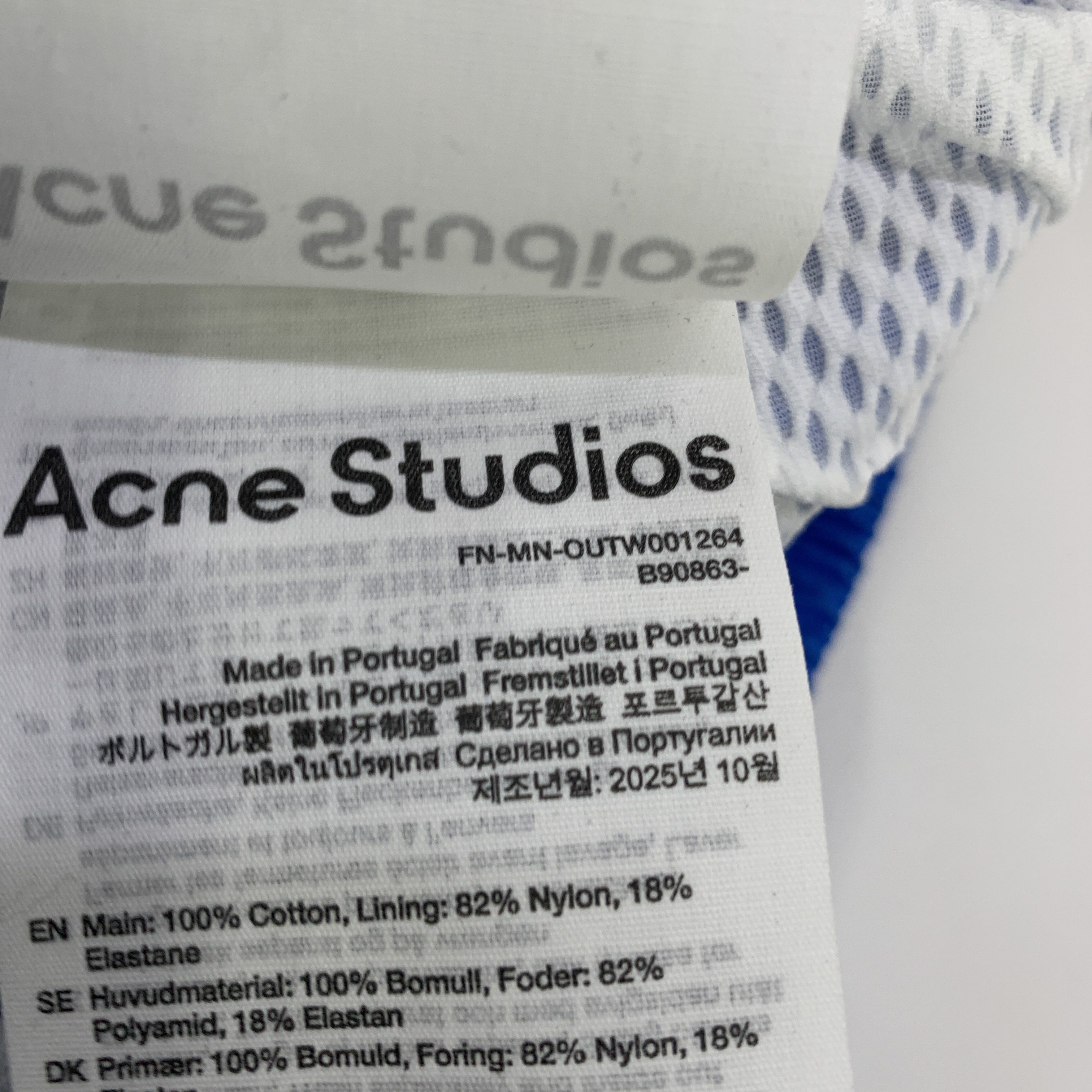 Acne Studios Acne Studios Logo Zippered Jacket Size M Size US M / EU 48-50 / 2 - 4 Thumbnail