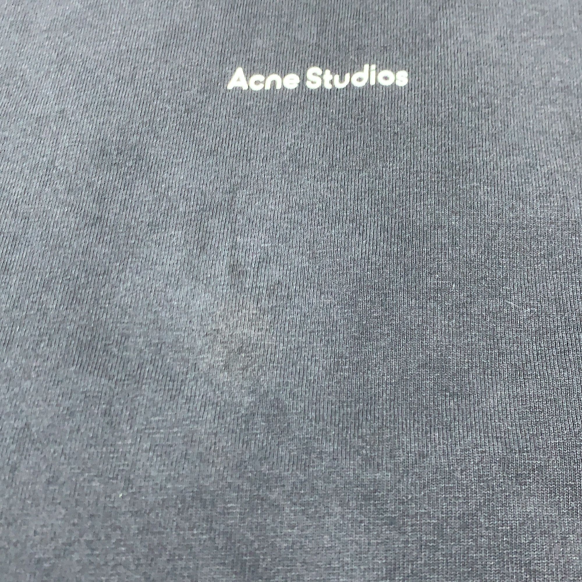 Acne Studios Acne Studios Logo T-Shirt Black Size M Size US M / EU 48-50 / 2 - 7 Thumbnail
