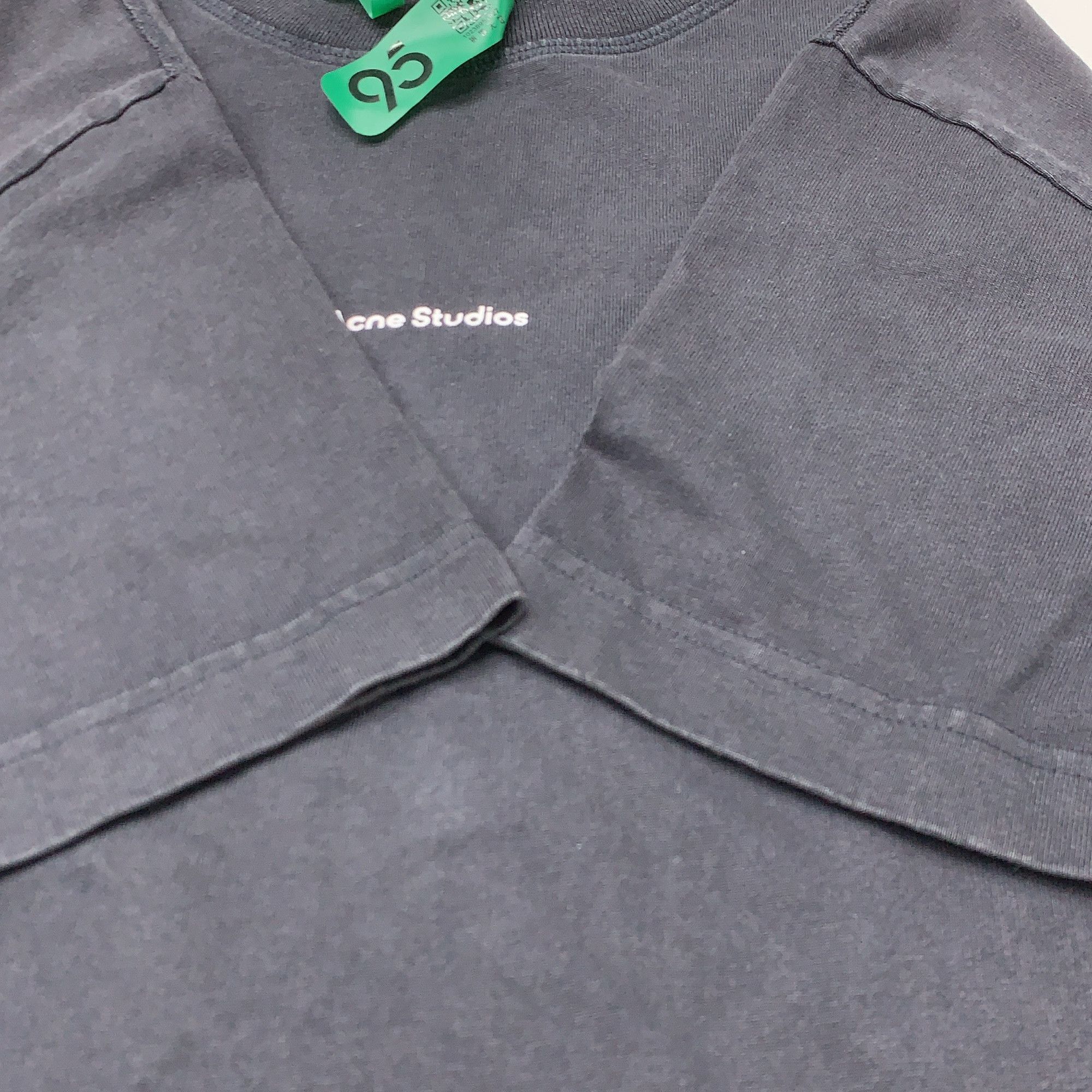 Acne Studios Acne Studios Logo T-Shirt Black Size M Size US M / EU 48-50 / 2 - 9 Thumbnail