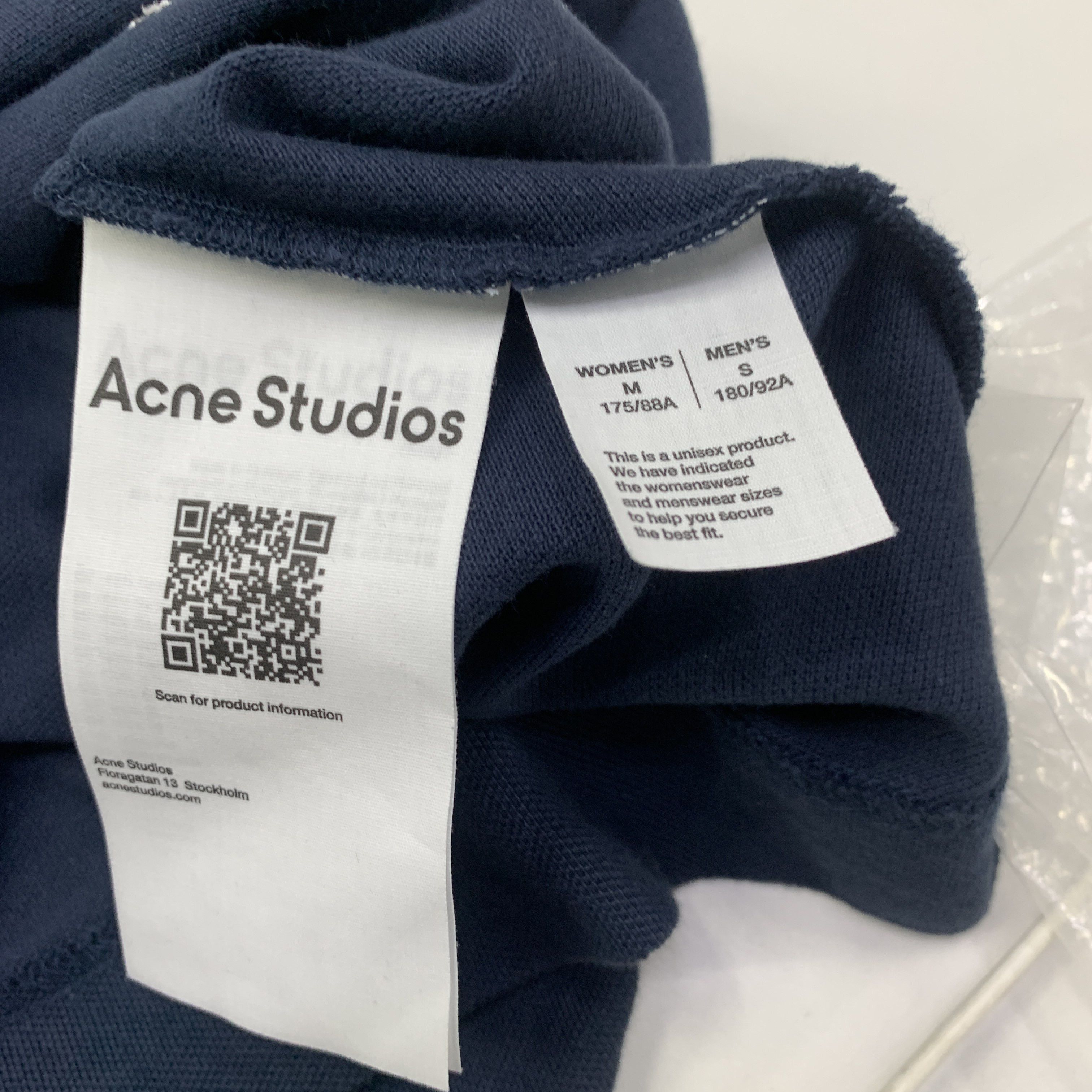 Acne Studios Acne Studios Embroidered Logo T-Shirt Size S Size US S / EU 44-46 / 1 - 2 Thumbnail