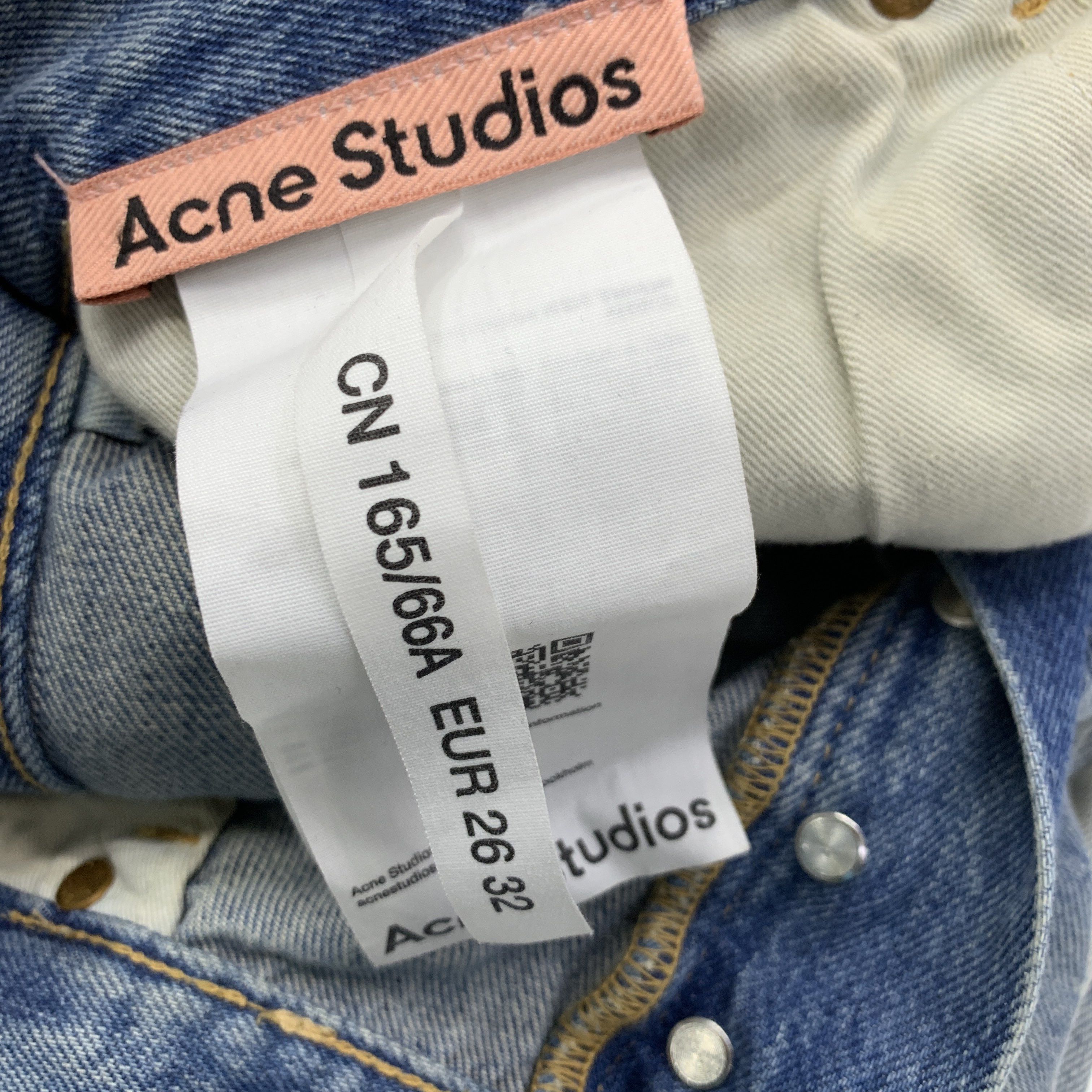 Acne Studios Acne Studios Trafalgar Paint Splatter Jeans Size 26 Size 26" / US 2 / IT 38 - 2 Thumbnail