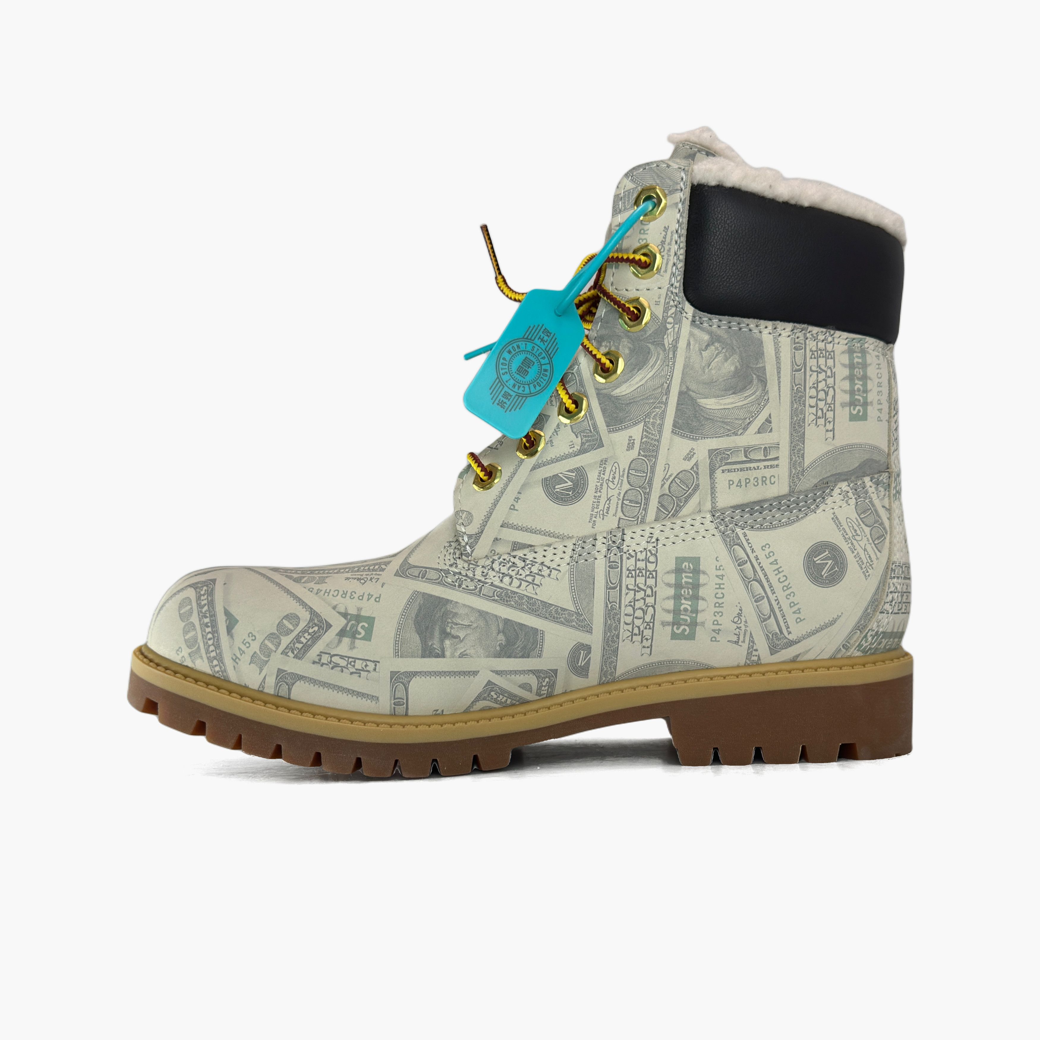 Timberland Timberland x Supreme Money Print Boots Size 8.5 Size US 9 / EU 42 - 3 Thumbnail