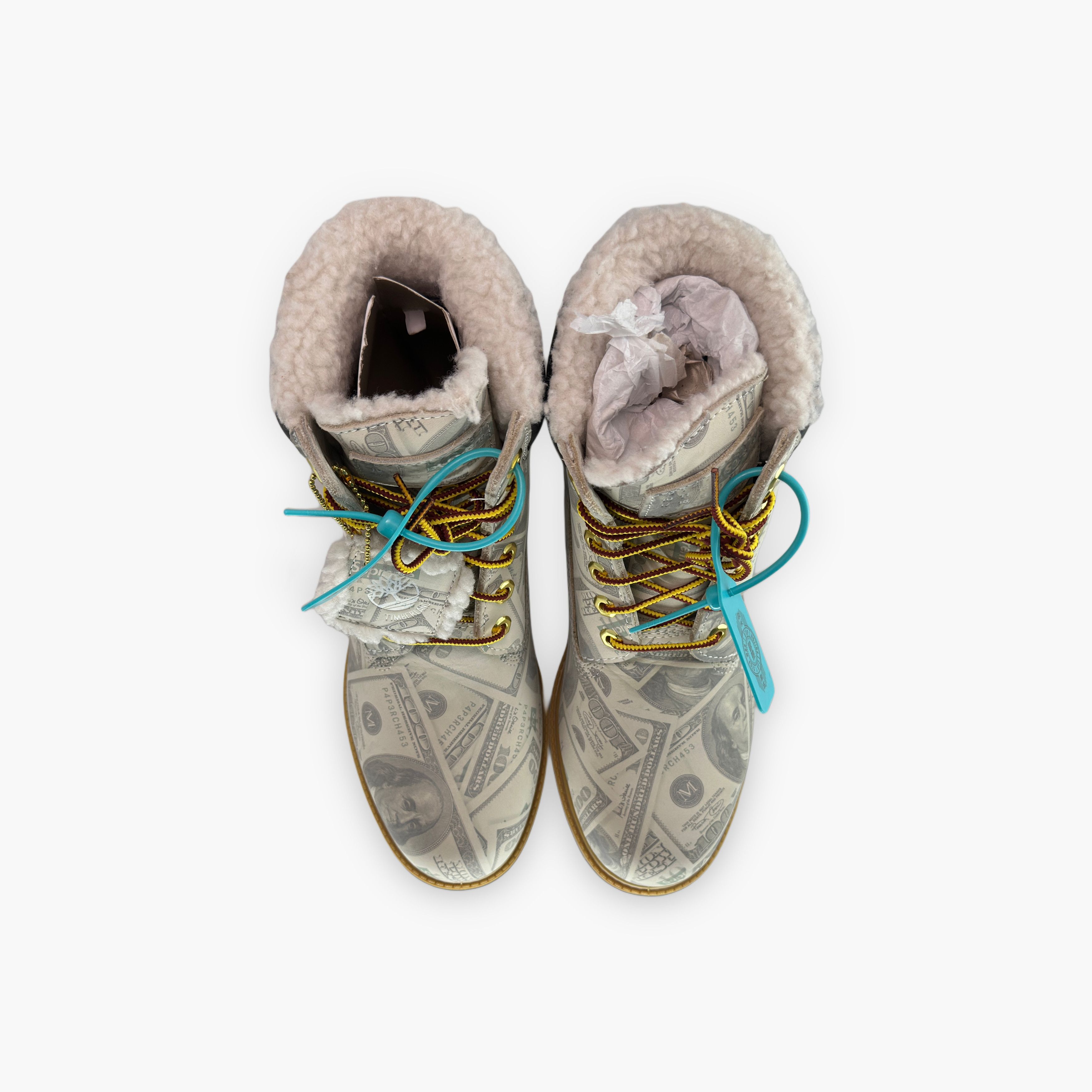 Timberland Timberland x Supreme Money Print Boots Size 8.5 Size US 9 / EU 42 - 9 Thumbnail