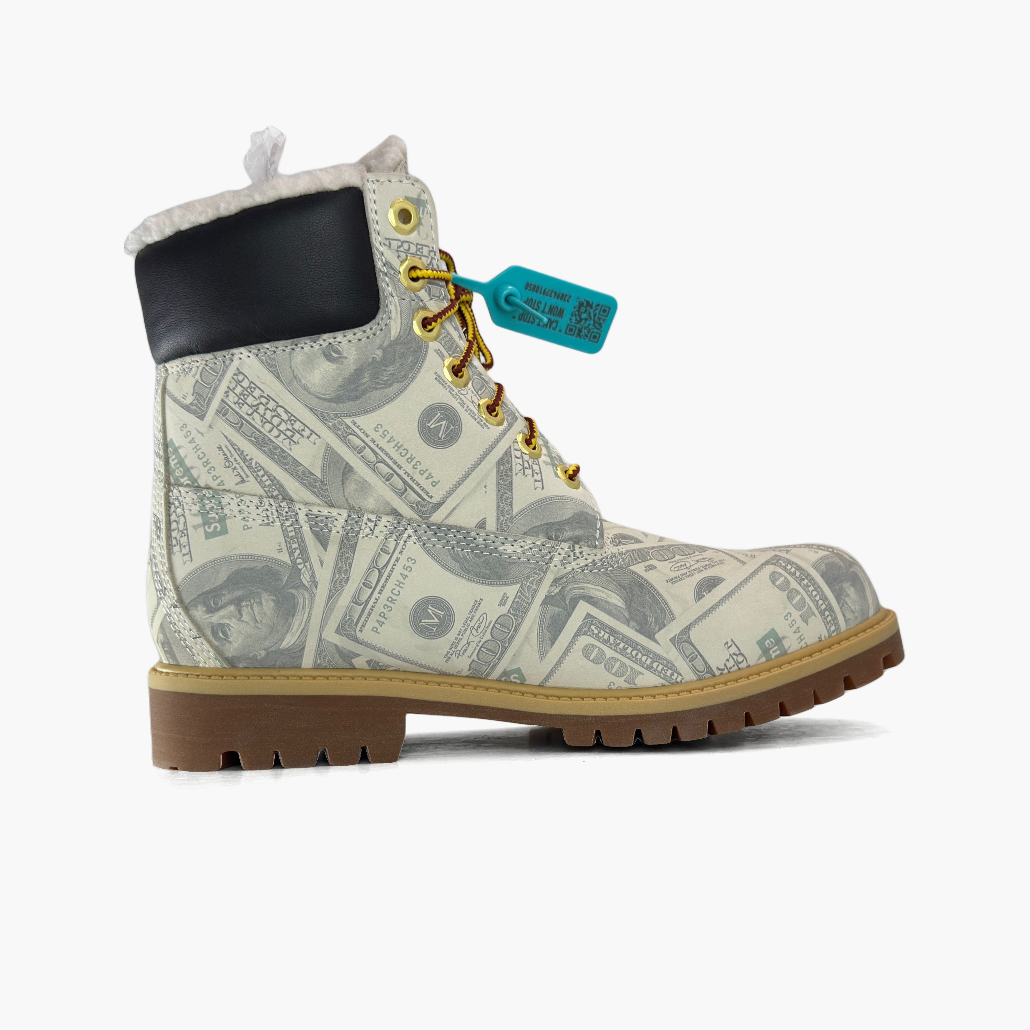 Timberland Timberland x Supreme Money Print Boots Size 8.5 Size US 9 / EU 42 - 2 Thumbnail