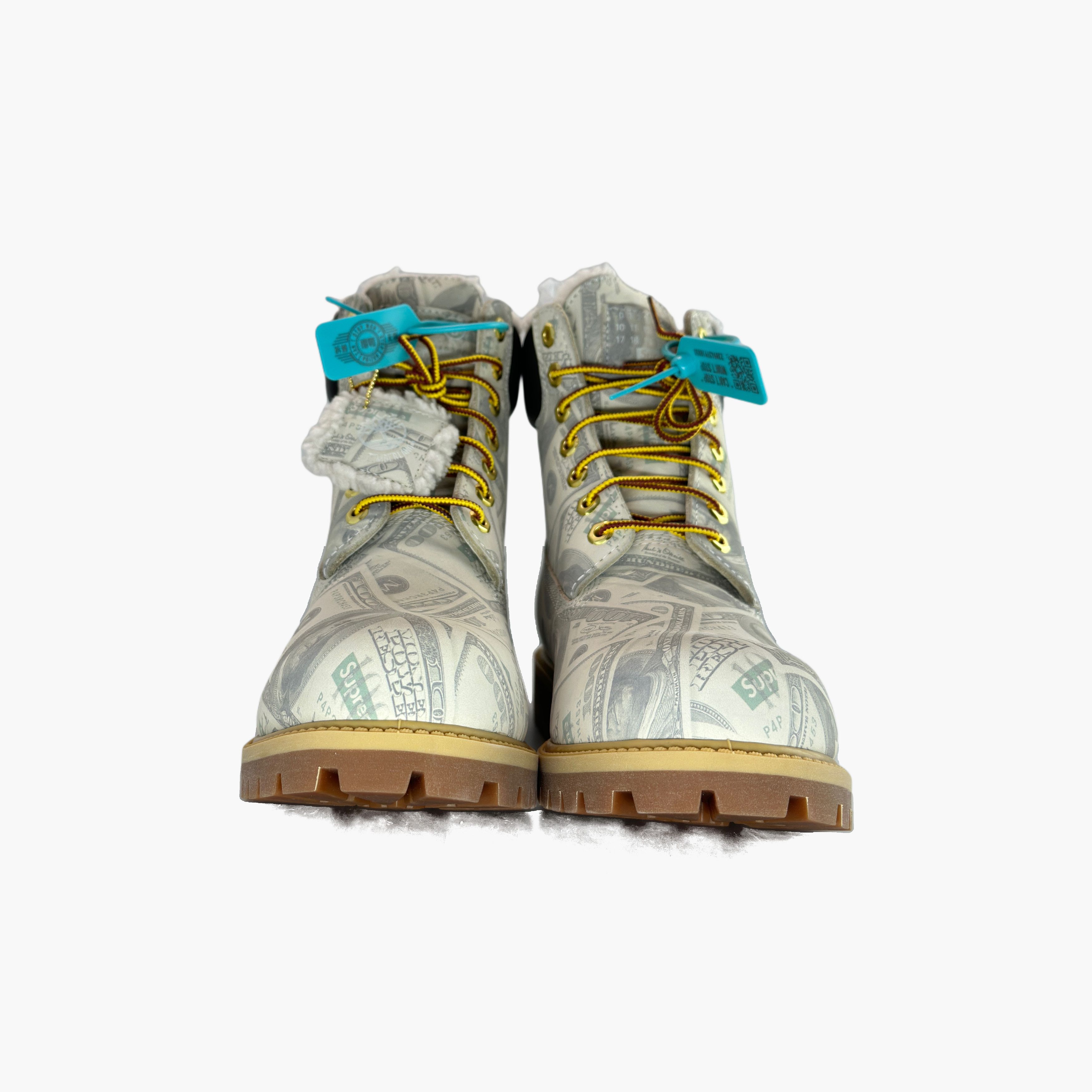 Timberland Timberland x Supreme Money Print Boots Size 8.5 Size US 9 / EU 42 - 5 Thumbnail