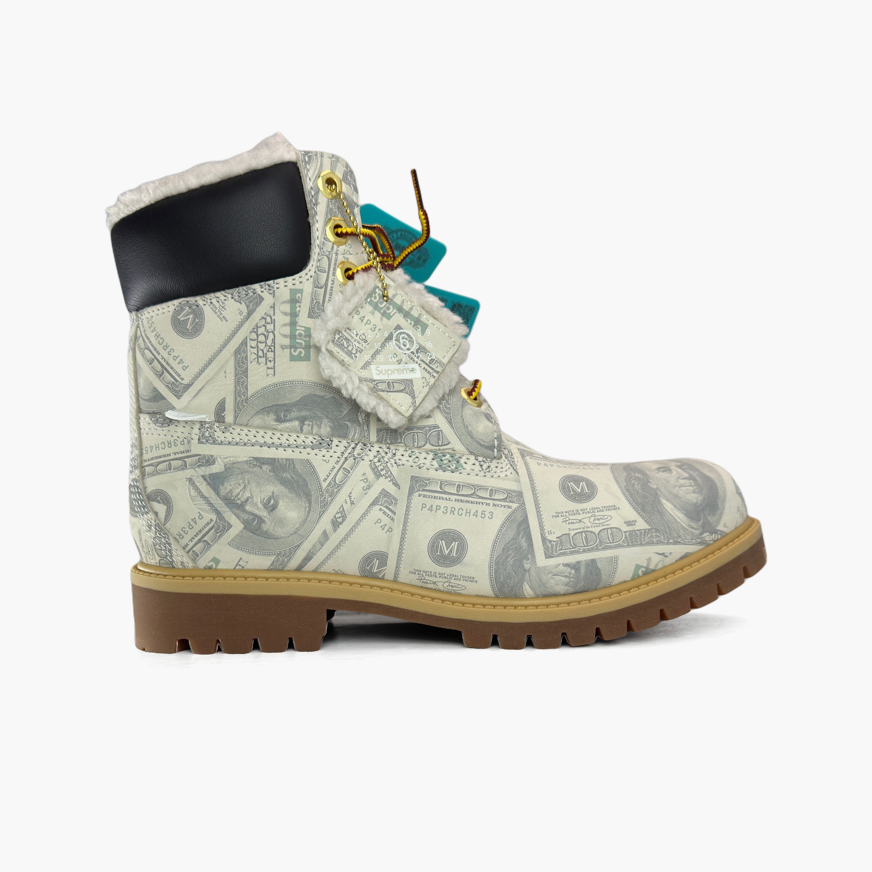 Timberland Timberland x Supreme Money Print Boots Size 8.5 Size US 9 / EU 42 - 4 Thumbnail