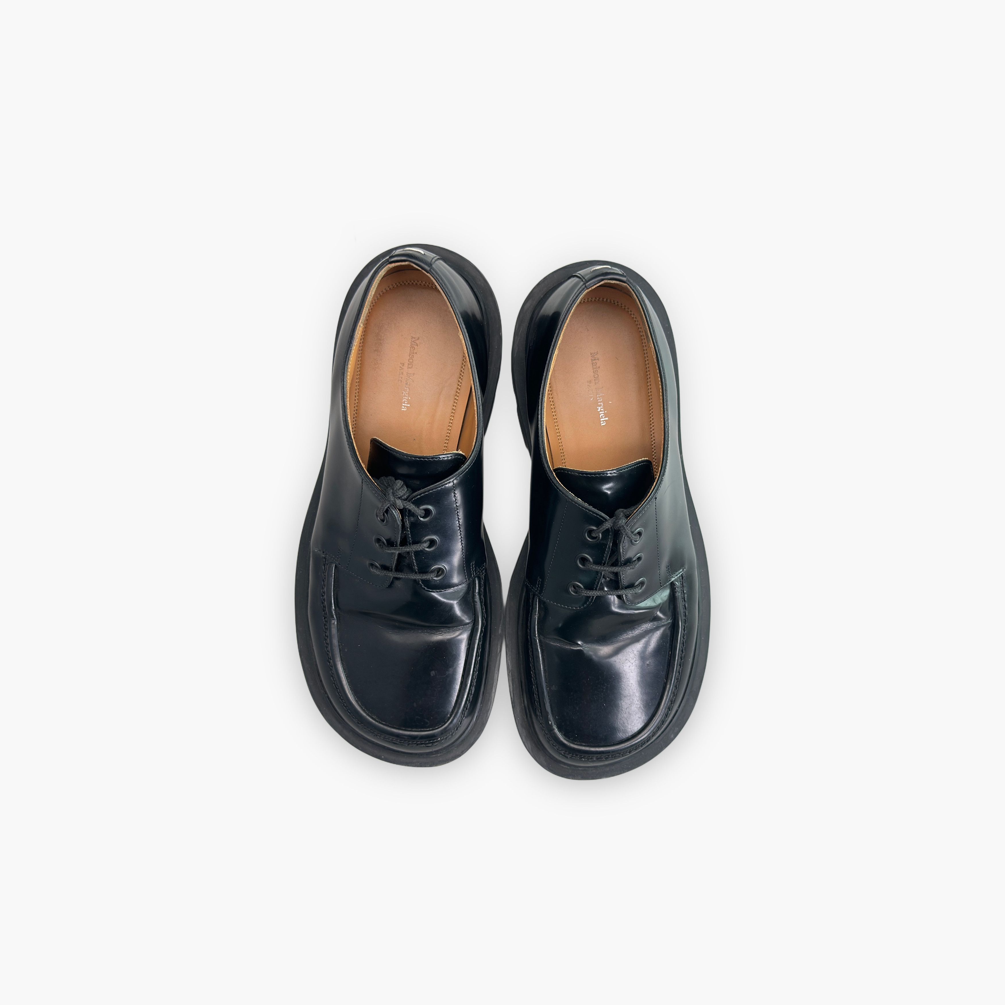 Maison Margiela Maison Margiela Chunky Leather Derby Shoes US 7 Size US 7 / EU 40 - 9 Thumbnail