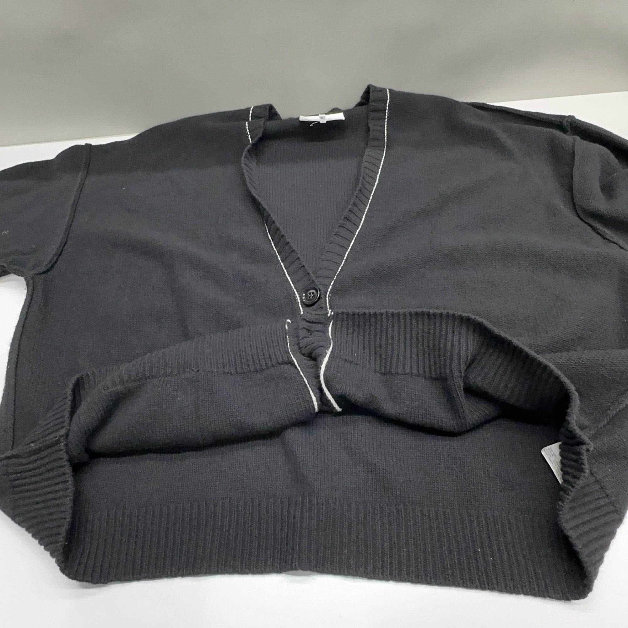 MM6 MM6 Maison Margiela Number Patch Cardigan Size L Size L / US 10 / IT 46 - 8 Thumbnail