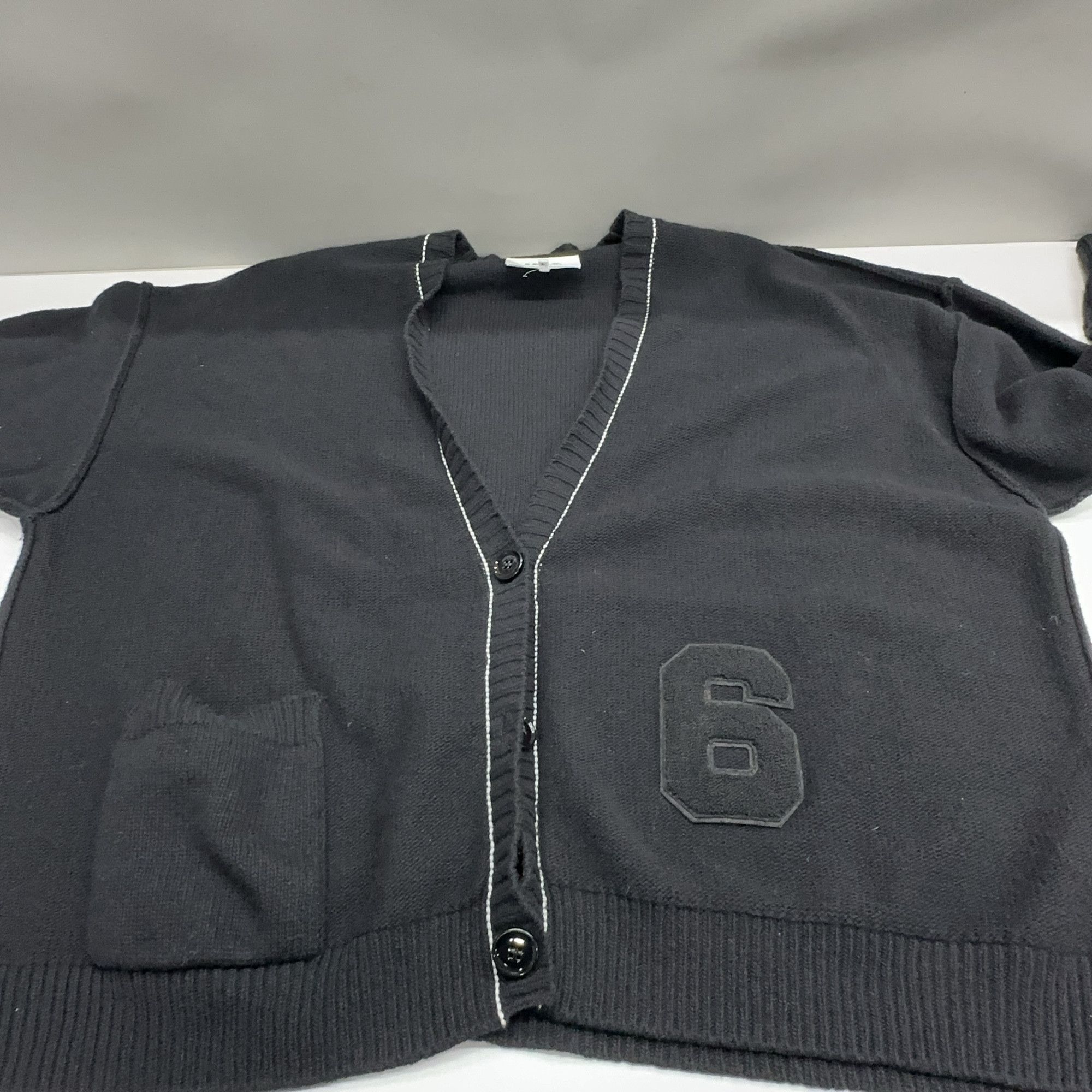 MM6 MM6 Maison Margiela Number Patch Cardigan Size L Size L / US 10 / IT 46 - 7 Thumbnail