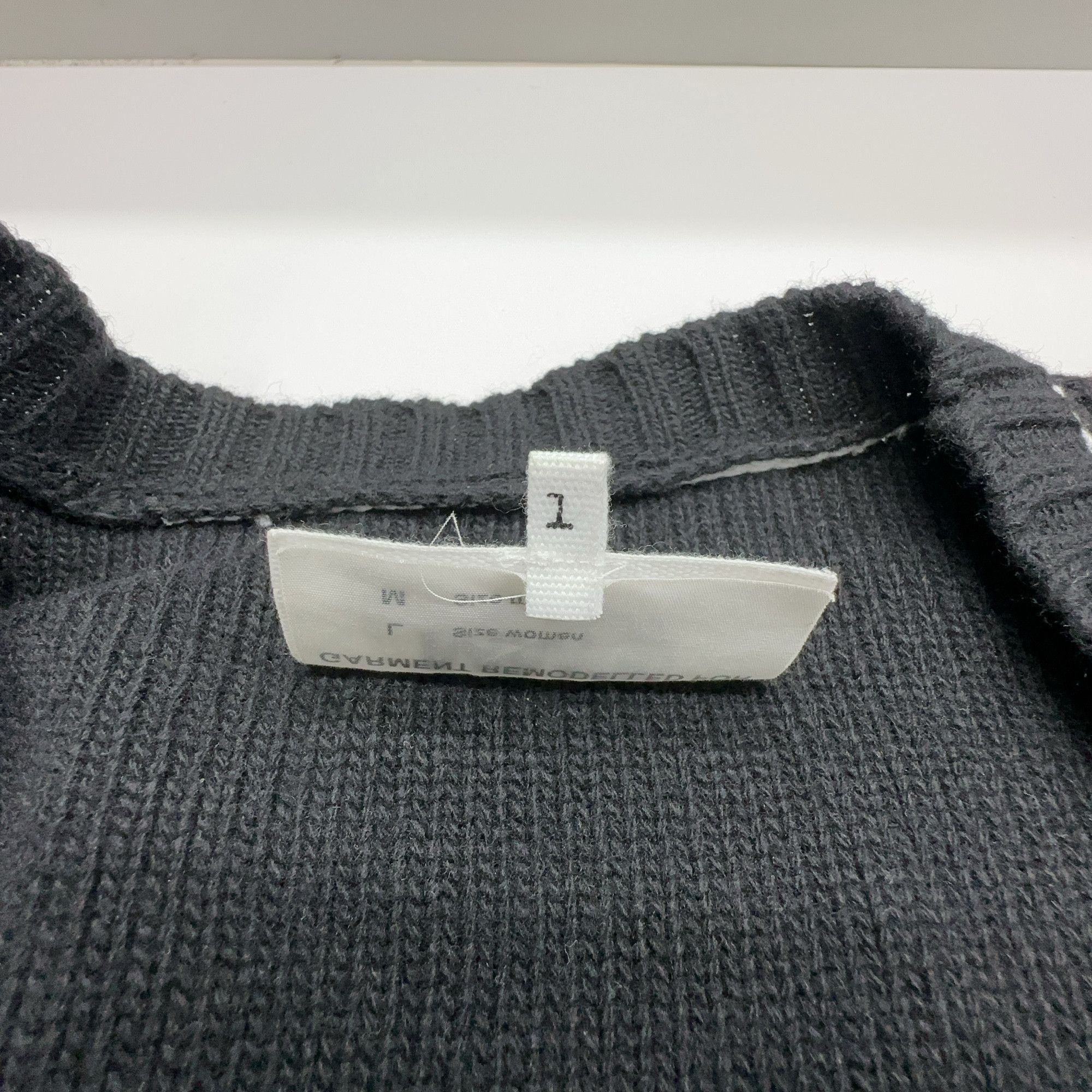 MM6 MM6 Maison Margiela Number Patch Cardigan Size L Size L / US 10 / IT 46 - 5 Thumbnail