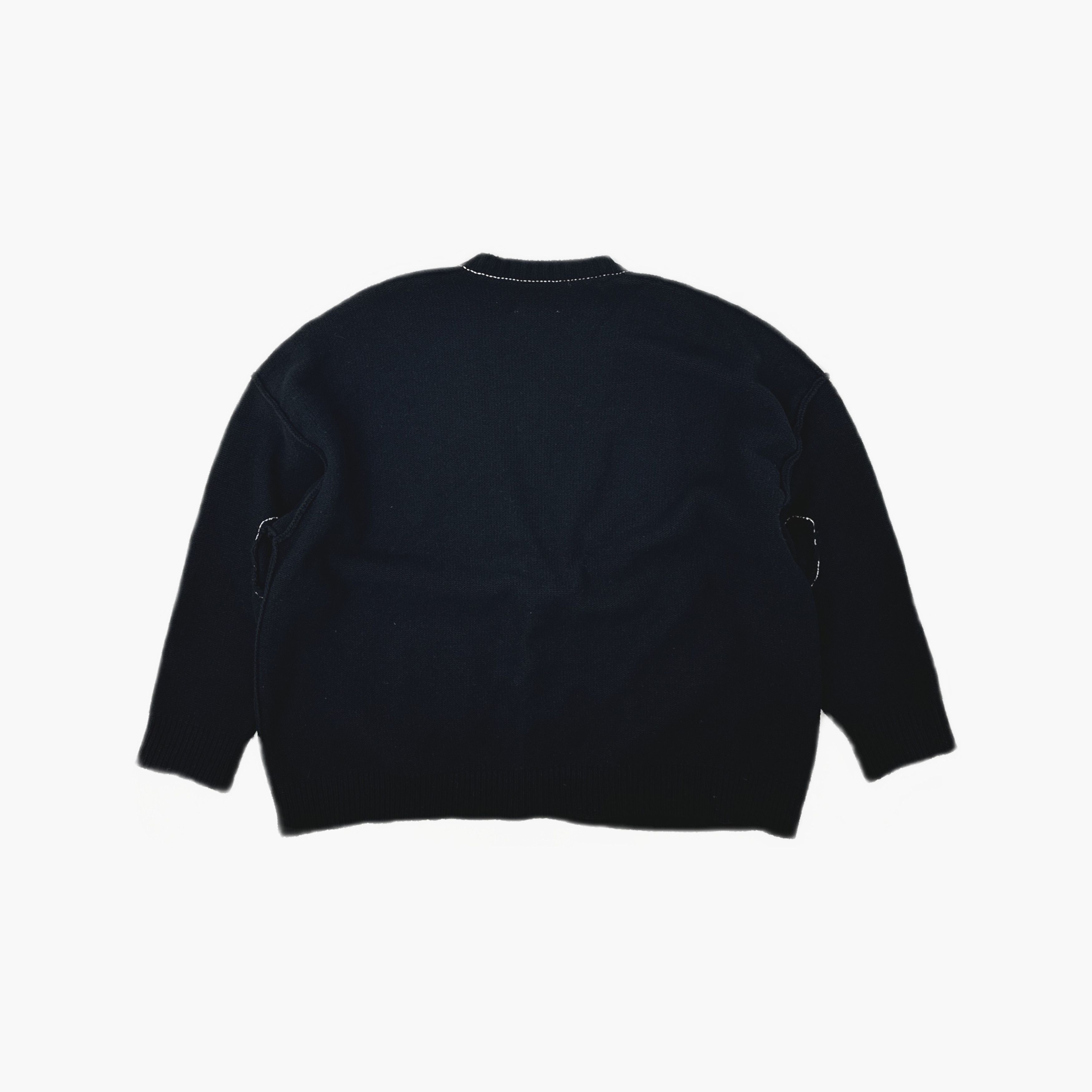 MM6 MM6 Maison Margiela Number Patch Cardigan Size L Size L / US 10 / IT 46 - 2 Thumbnail
