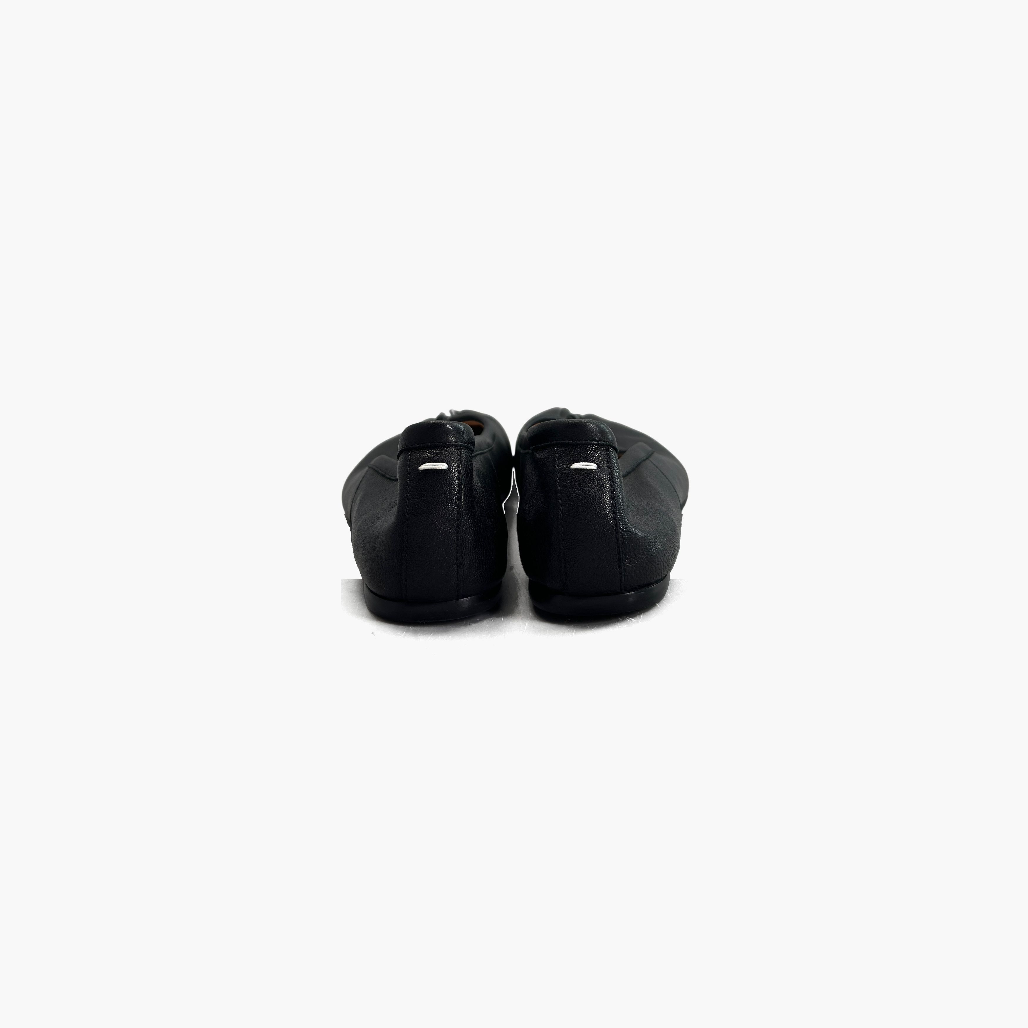 Maison Margiela Maison Margiela Black Leather Tabi Ballet Flats Size 38 Size US 8 / IT 38 - 6 Thumbnail