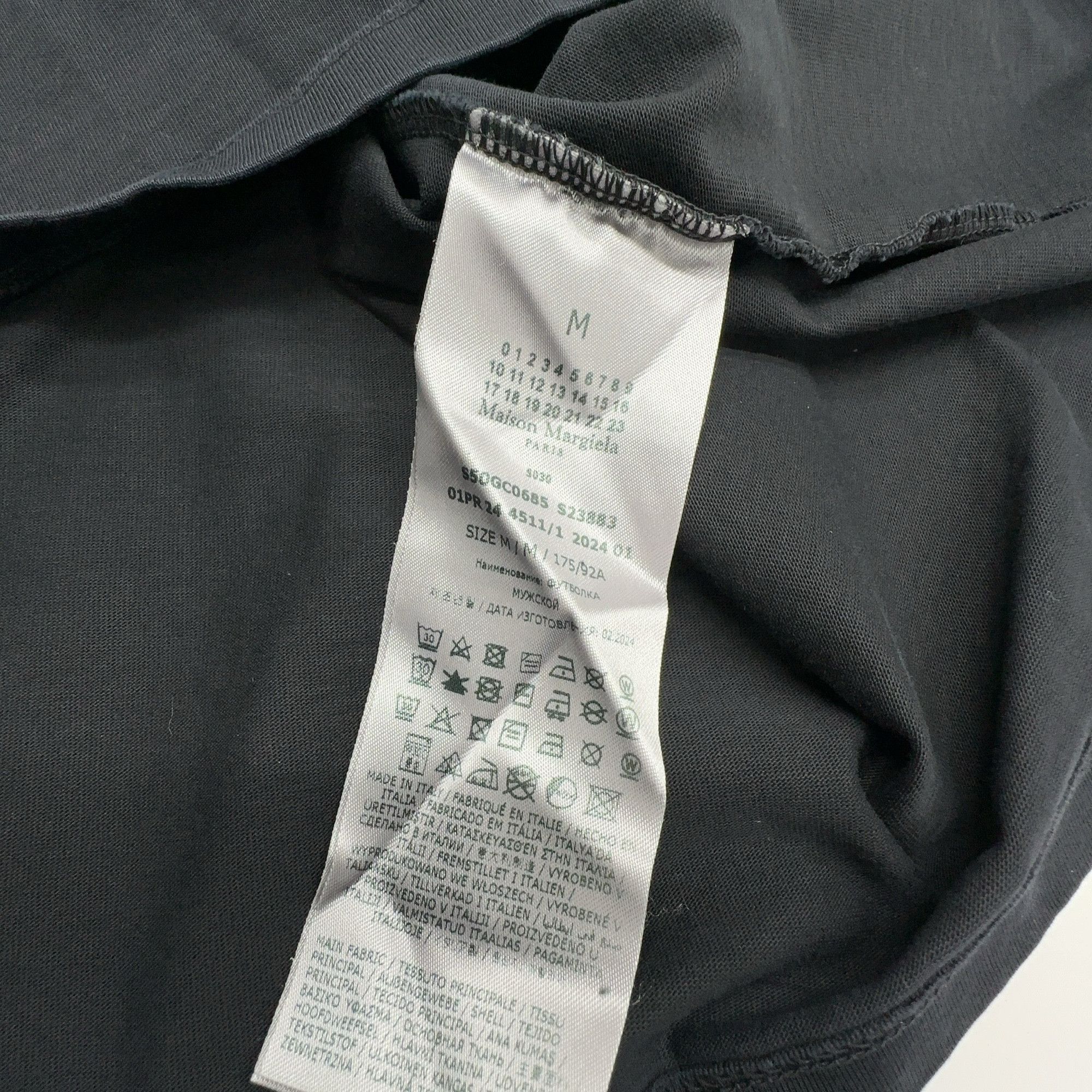 Maison Margiela Maison Margiela Letter Print T-Shirt Size M Size US M / EU 48-50 / 2 - 3 Thumbnail