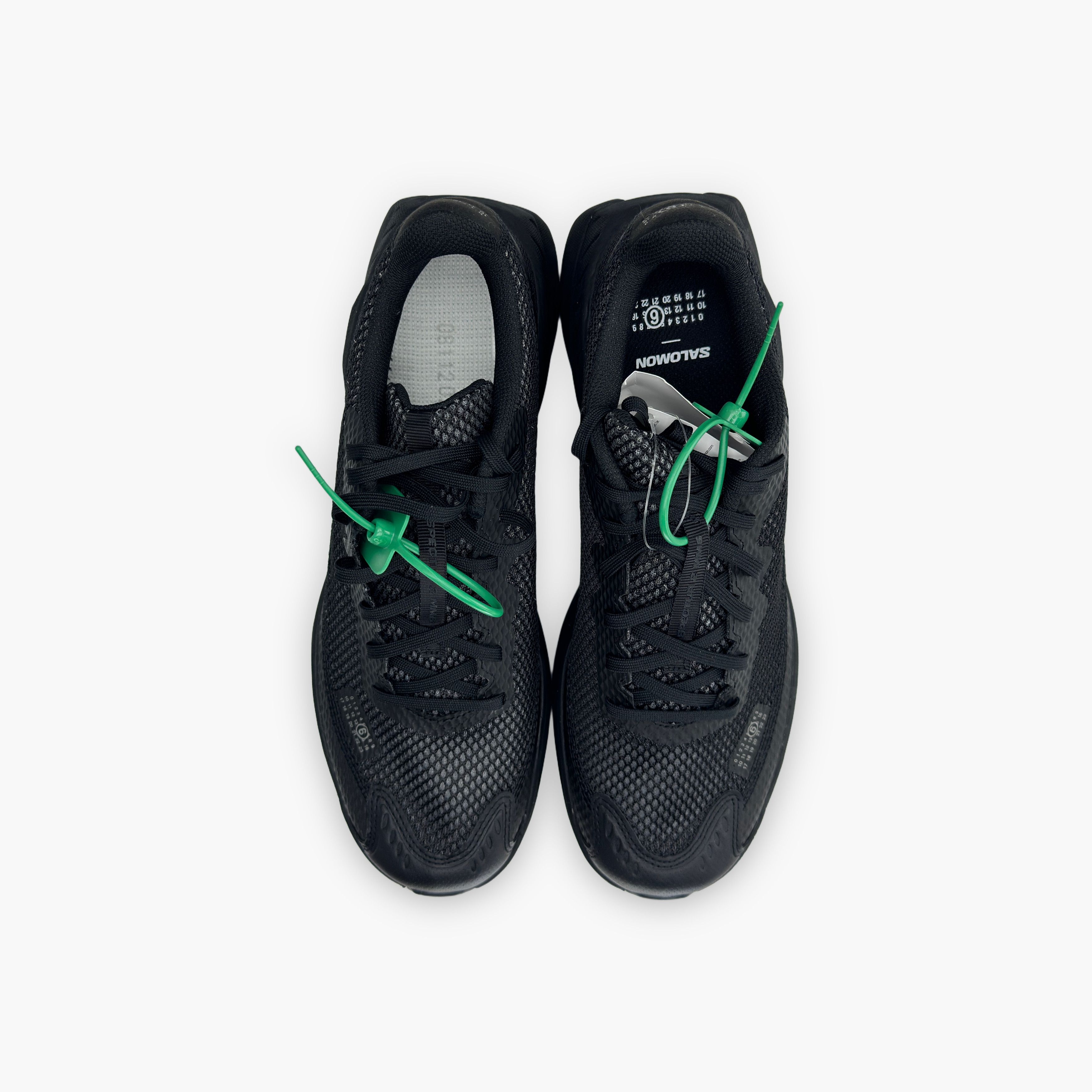 MM6 MM6 Maison Margiela x Salomon Black Sneakers Size 9.5 Size US 9 / EU 42 - 9 Thumbnail