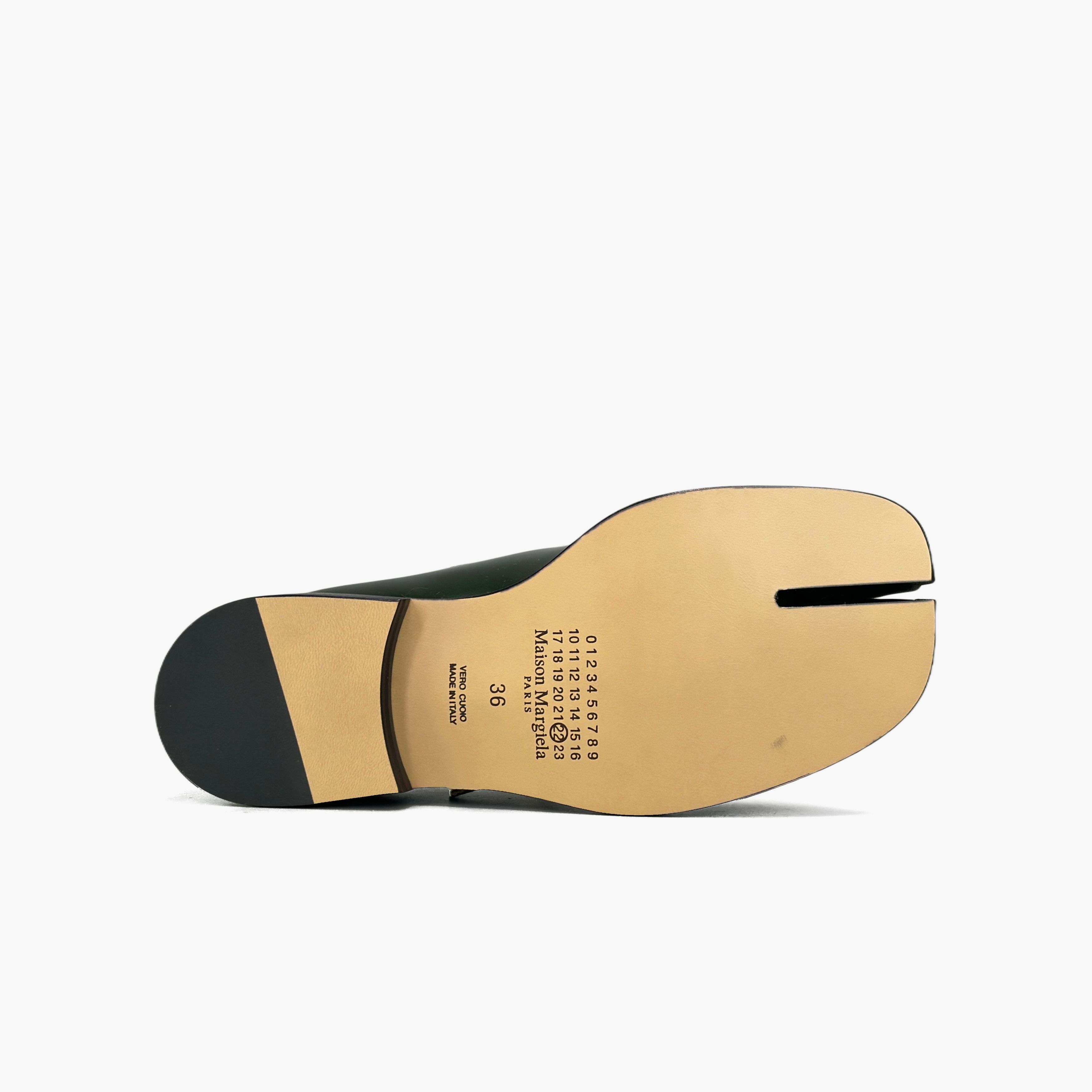 Maison Margiela Maison Margiela Green Tabi Mary Jane Flats Size 36 Size US 6 / IT 36 - 7 Thumbnail