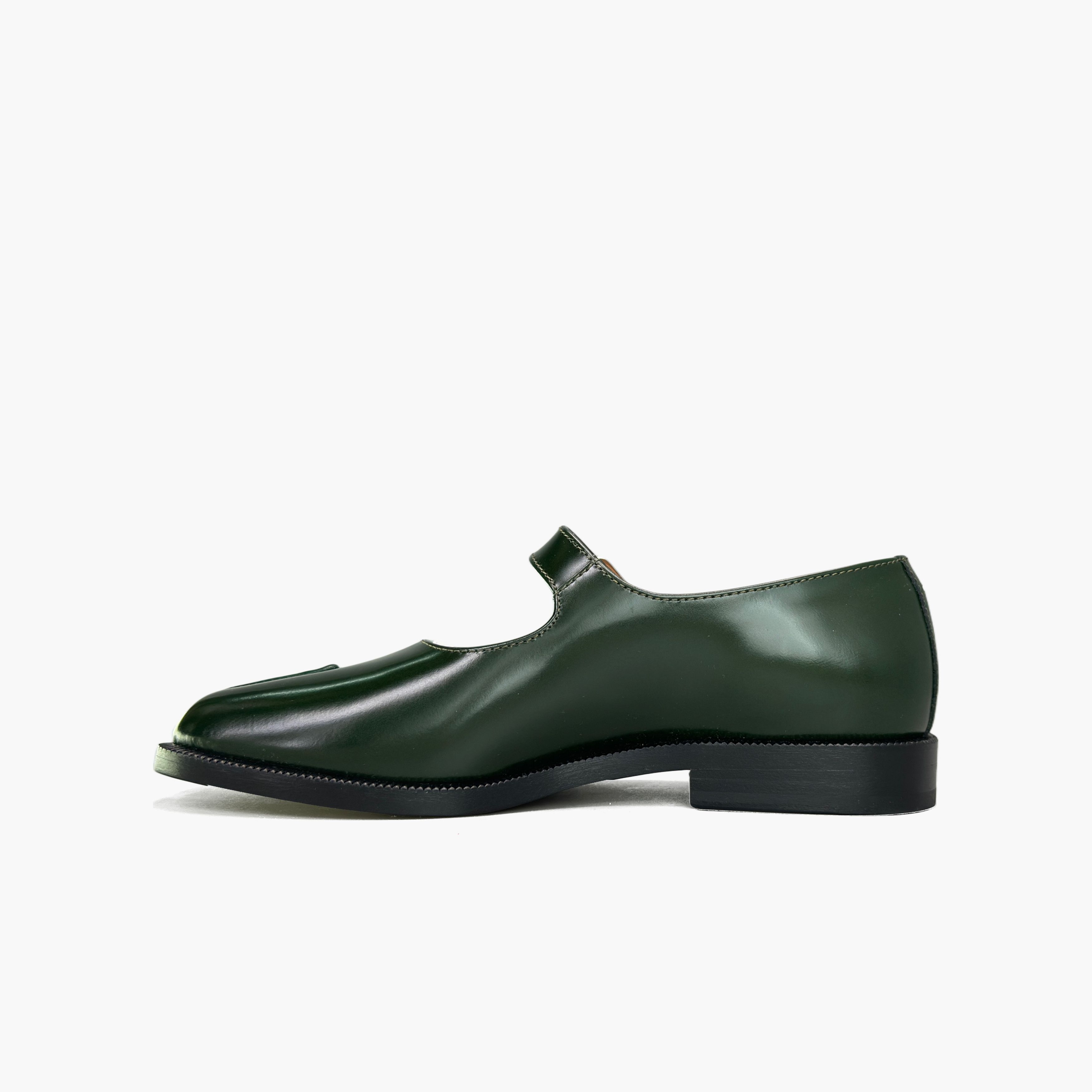 Maison Margiela Maison Margiela Green Tabi Mary Jane Flats Size 36 Size US 6 / IT 36 - 3 Thumbnail