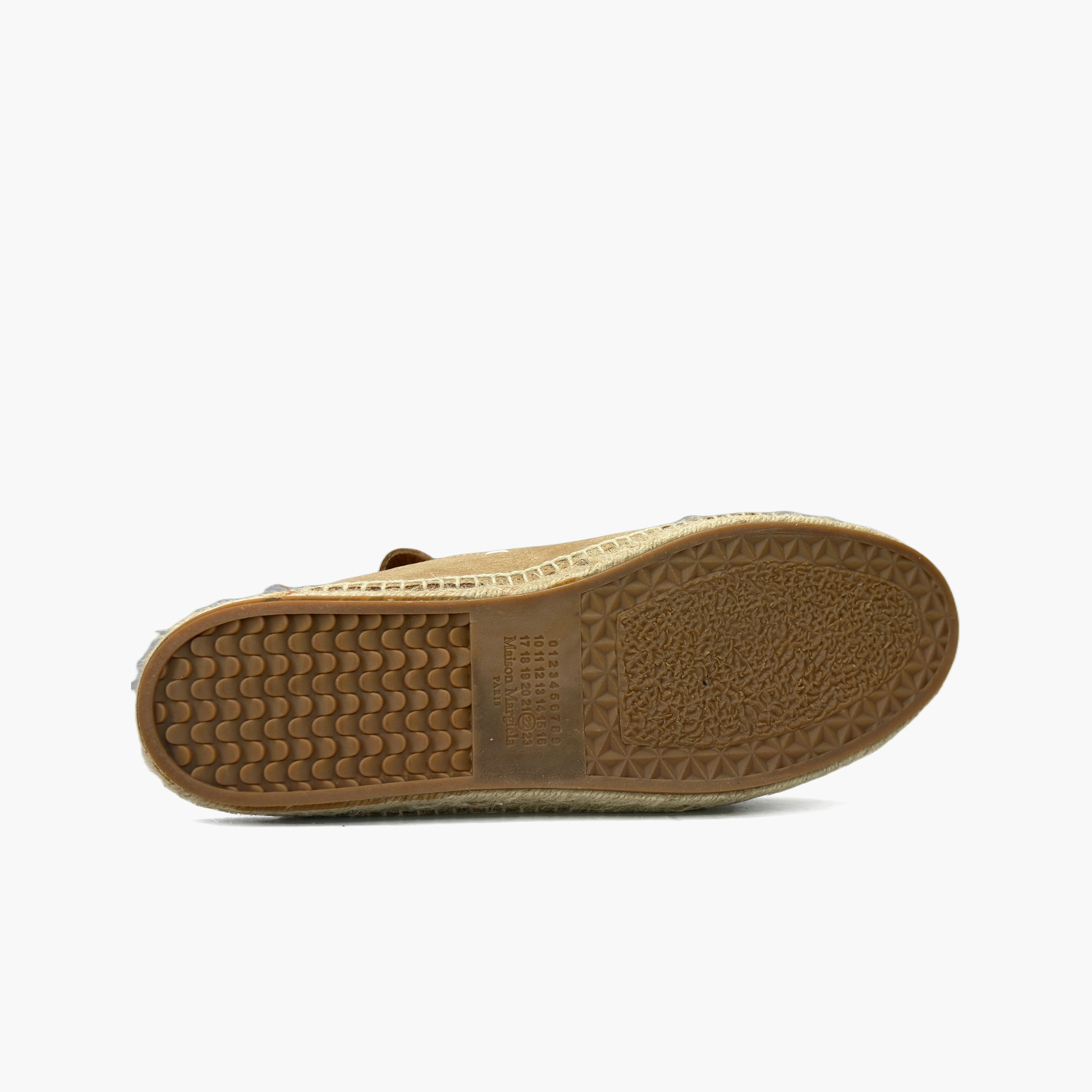 Maison Margiela Maison Margiela Beige Leather Espadrille Mules Size 43 Size US 10 / EU 43 - 7 Thumbnail