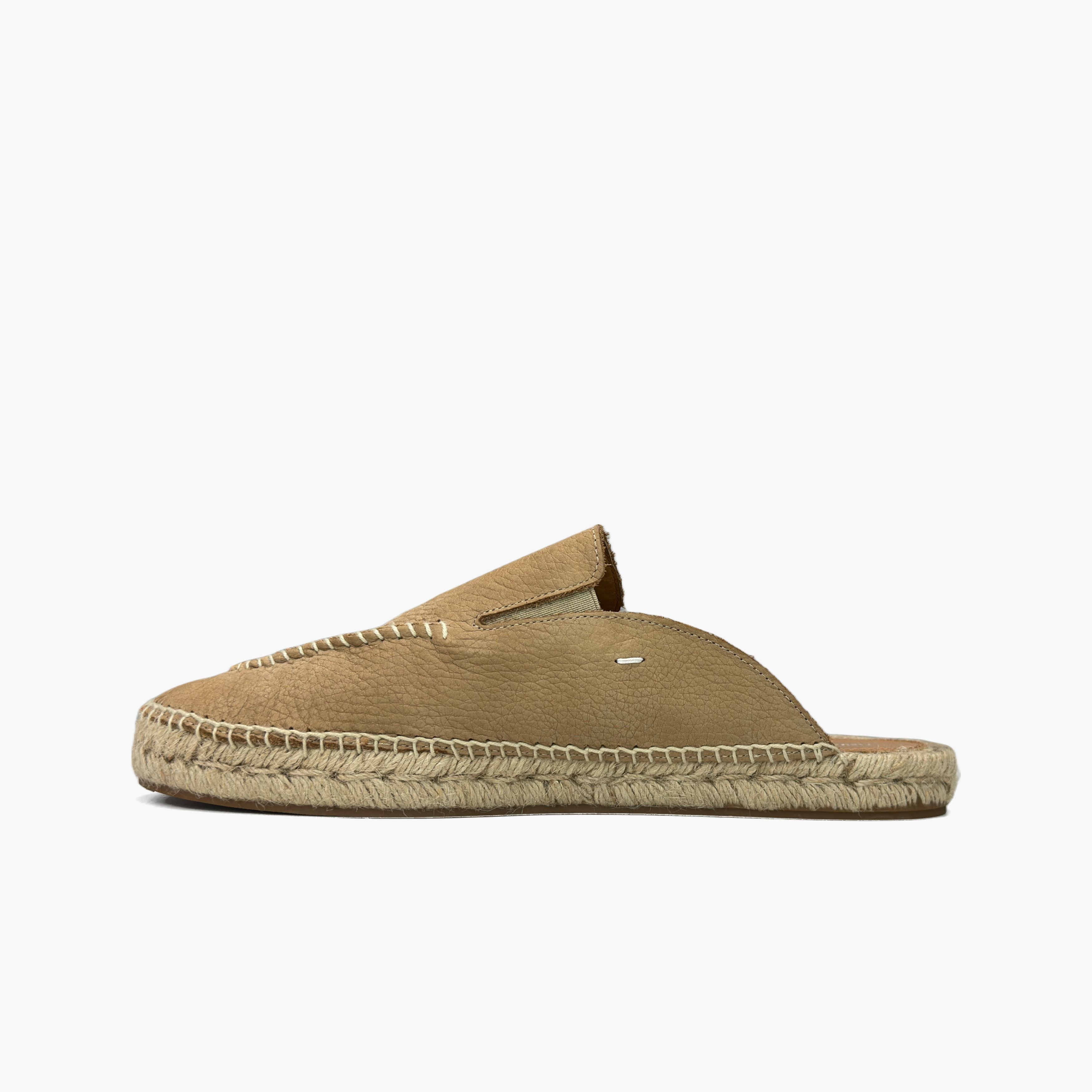 Maison Margiela Maison Margiela Beige Leather Espadrille Mules Size 43 Size US 10 / EU 43 - 3 Thumbnail