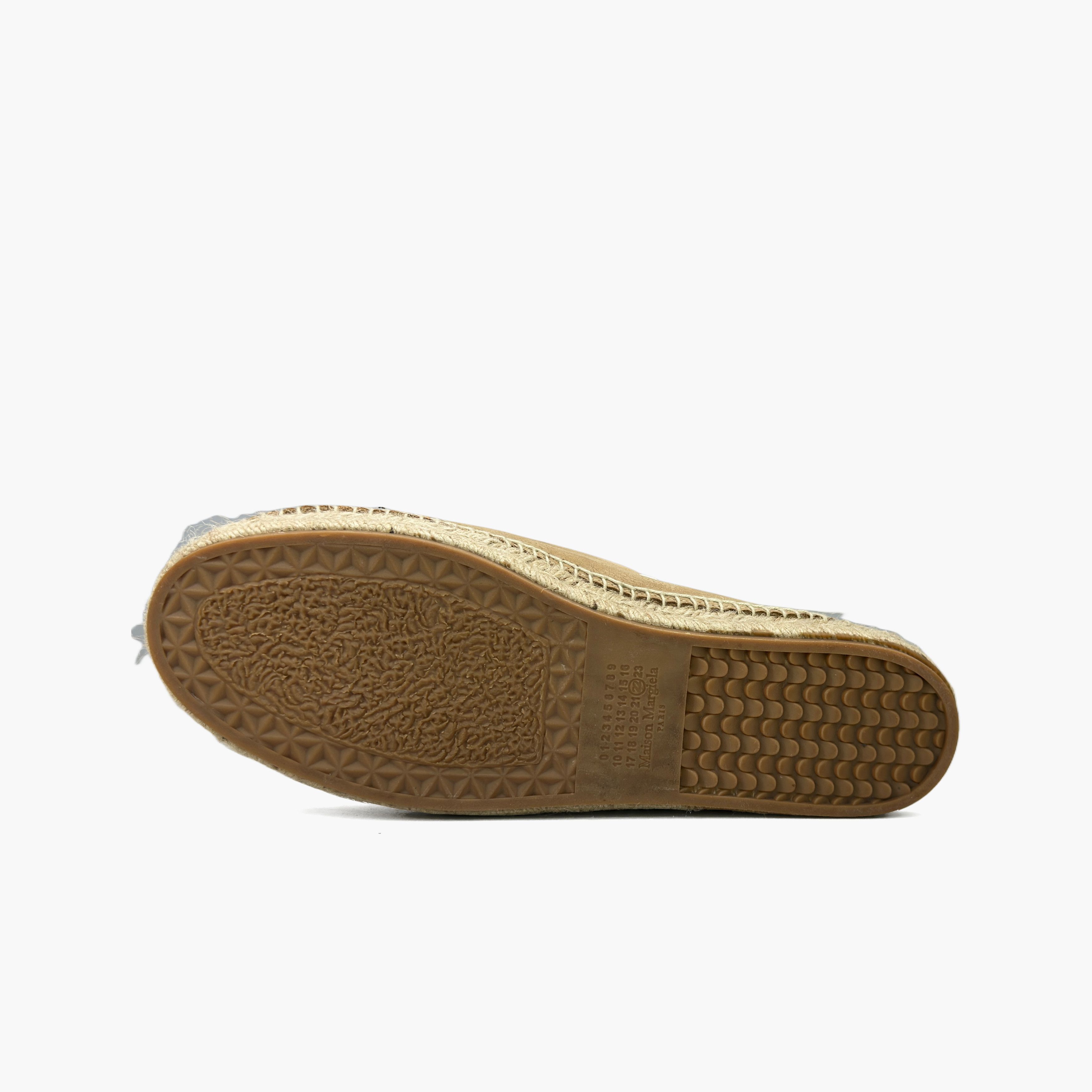 Maison Margiela Maison Margiela Beige Leather Espadrille Mules Size 43 Size US 10 / EU 43 - 8 Thumbnail