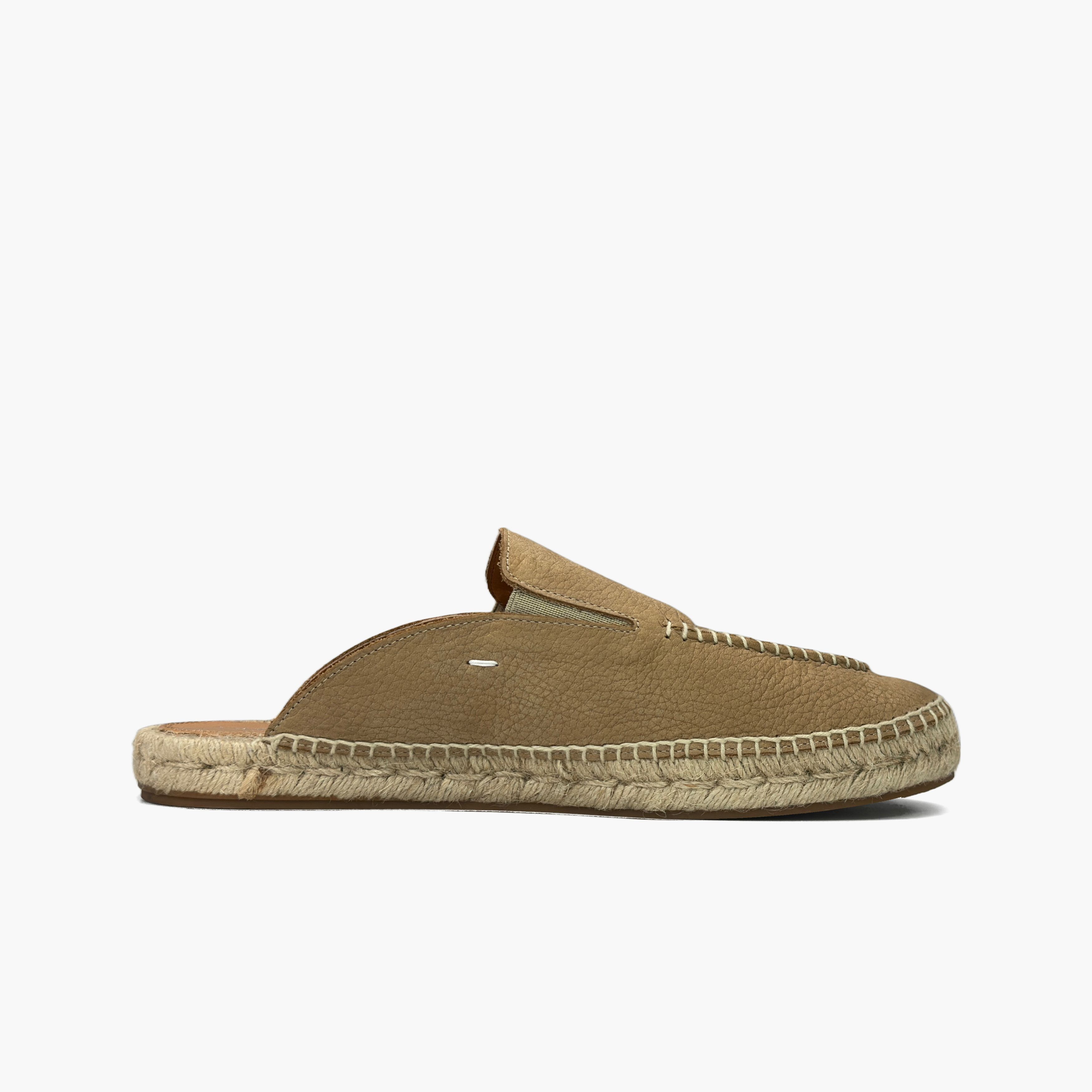 Maison Margiela Maison Margiela Beige Leather Espadrille Mules Size 43 Size US 10 / EU 43 - 2 Thumbnail