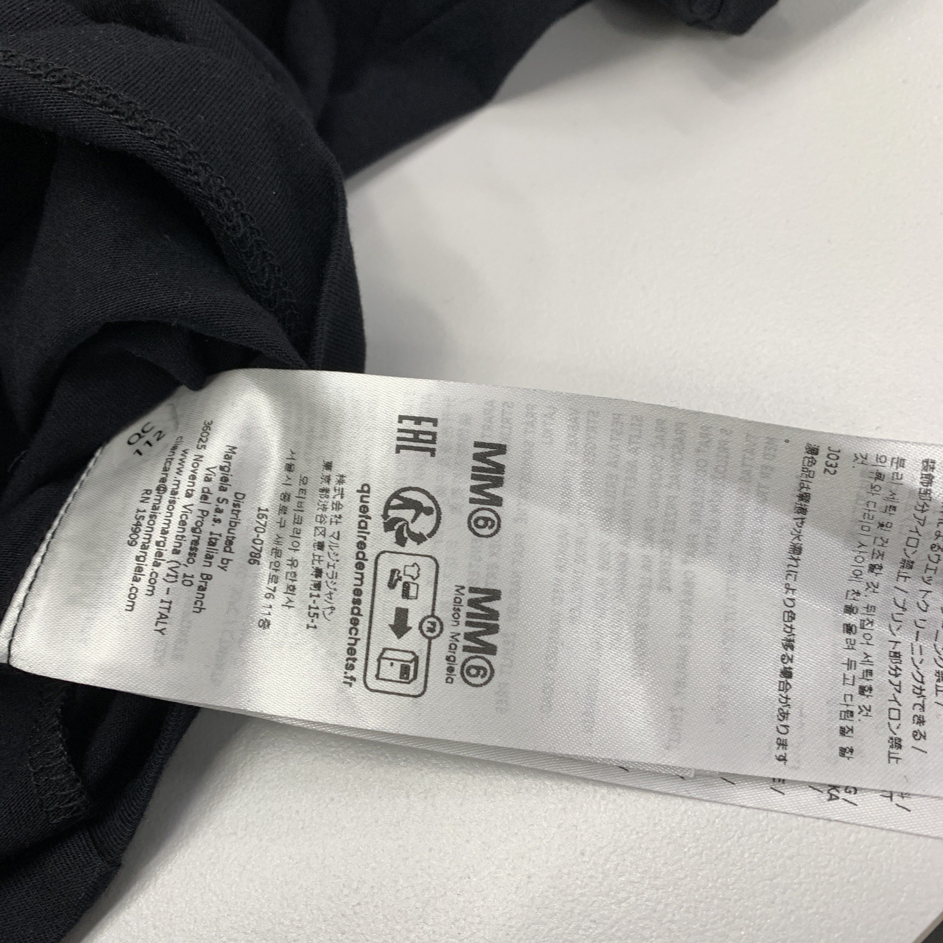 MM6 MM6 Maison Margiela Numeric Logo T-Shirt XXL Size US XXL / EU 58 / 5 - 2 Thumbnail