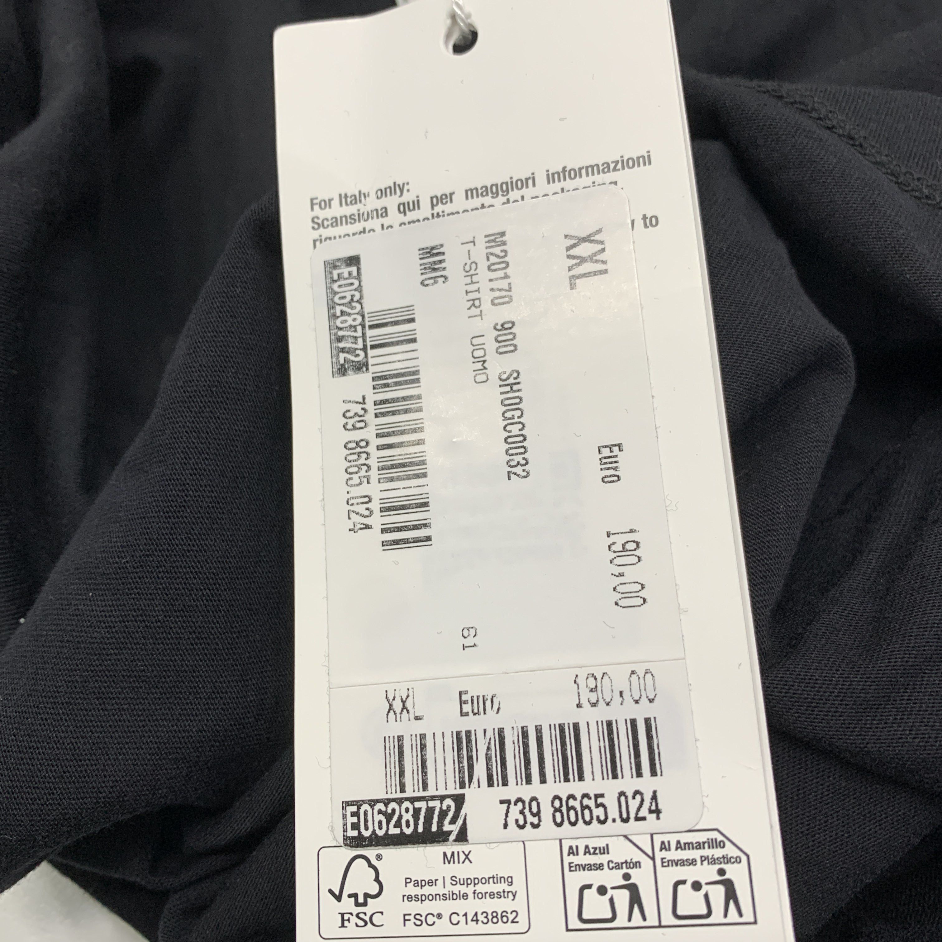 MM6 MM6 Maison Margiela Numeric Logo T-Shirt XXL Size US XXL / EU 58 / 5 - 3 Thumbnail