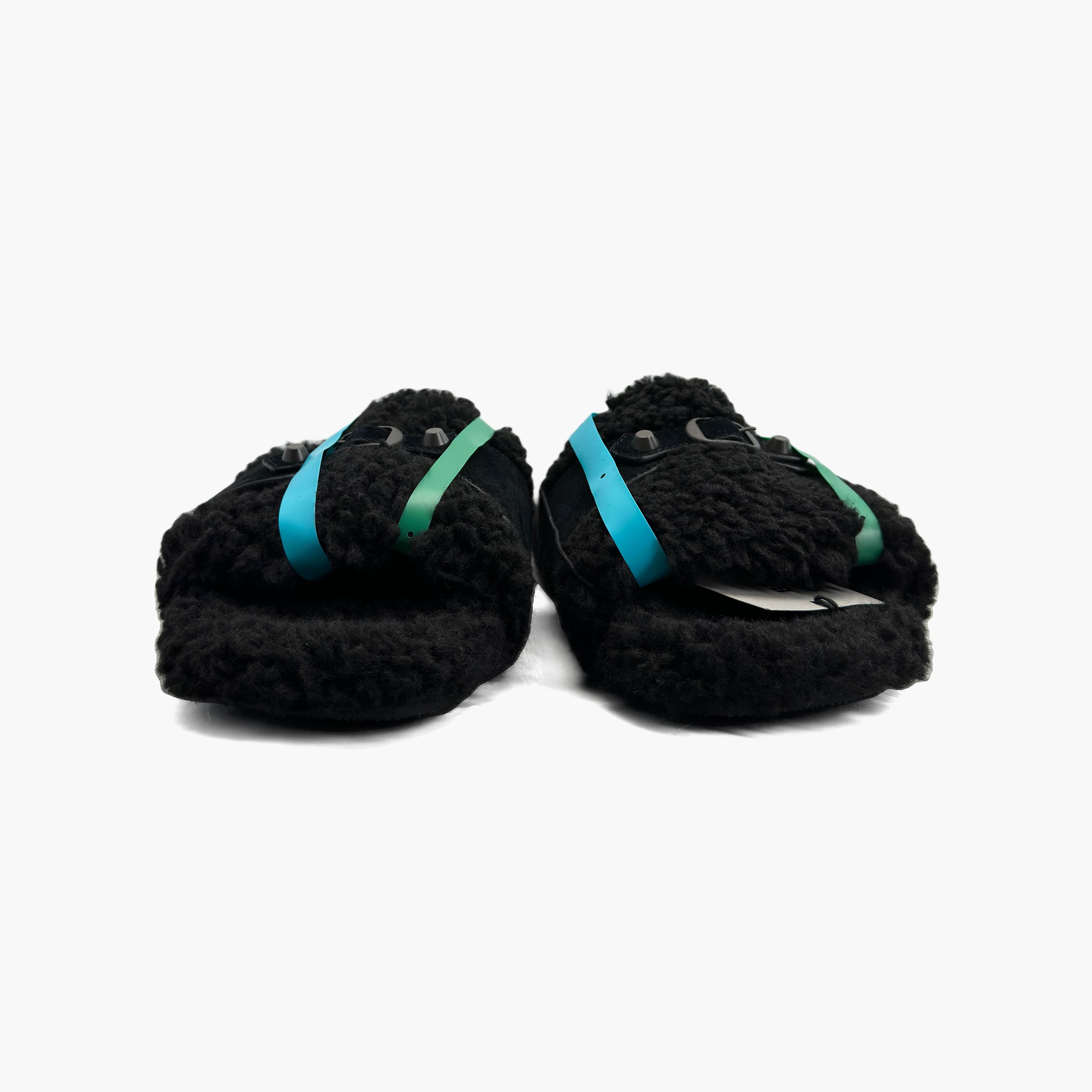 Balenciaga Balenciaga Furry Buckle Slides Size US 9 Size US 9 / EU 42 - 5 Thumbnail