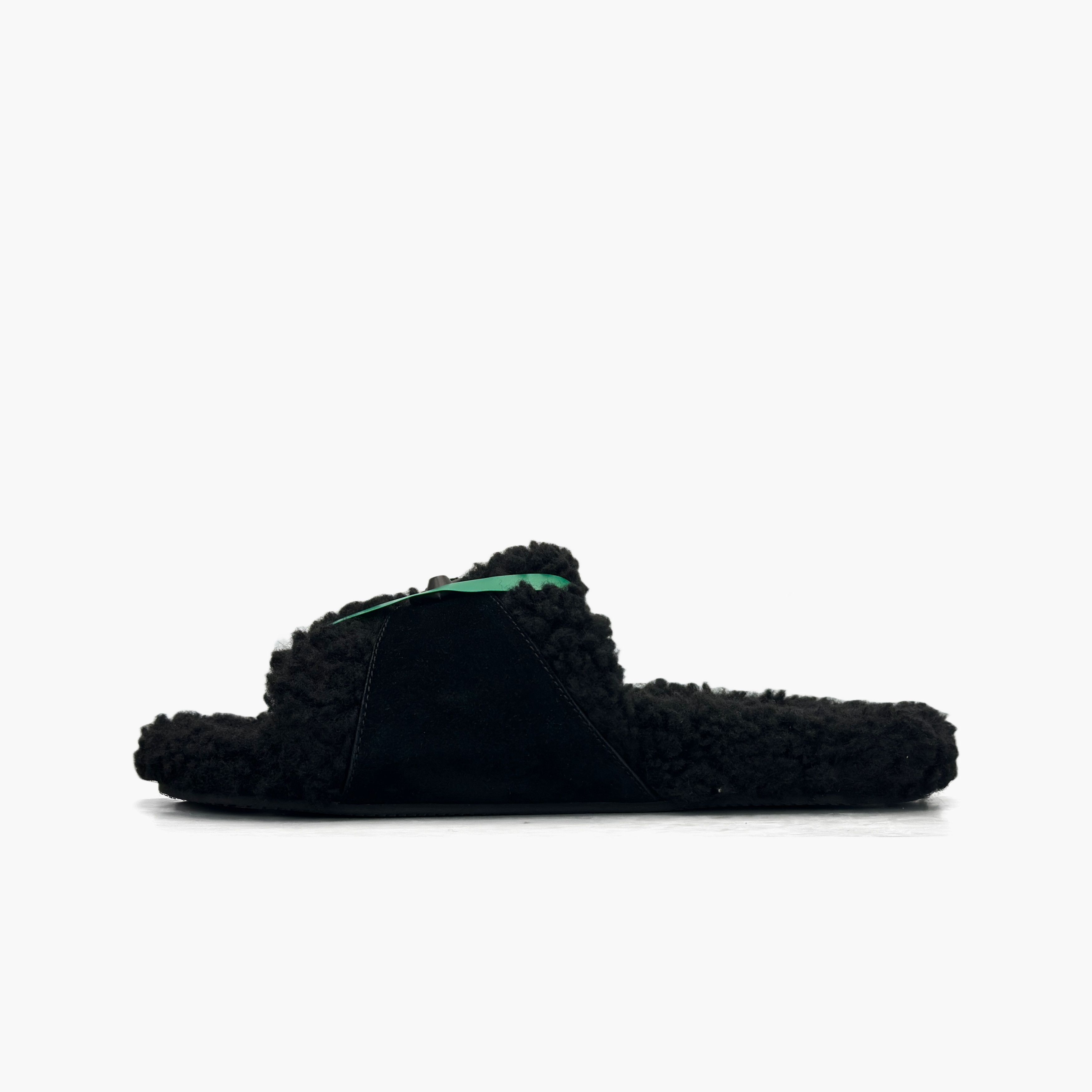 Balenciaga Balenciaga Furry Buckle Slides Size US 9 Size US 9 / EU 42 - 3 Thumbnail