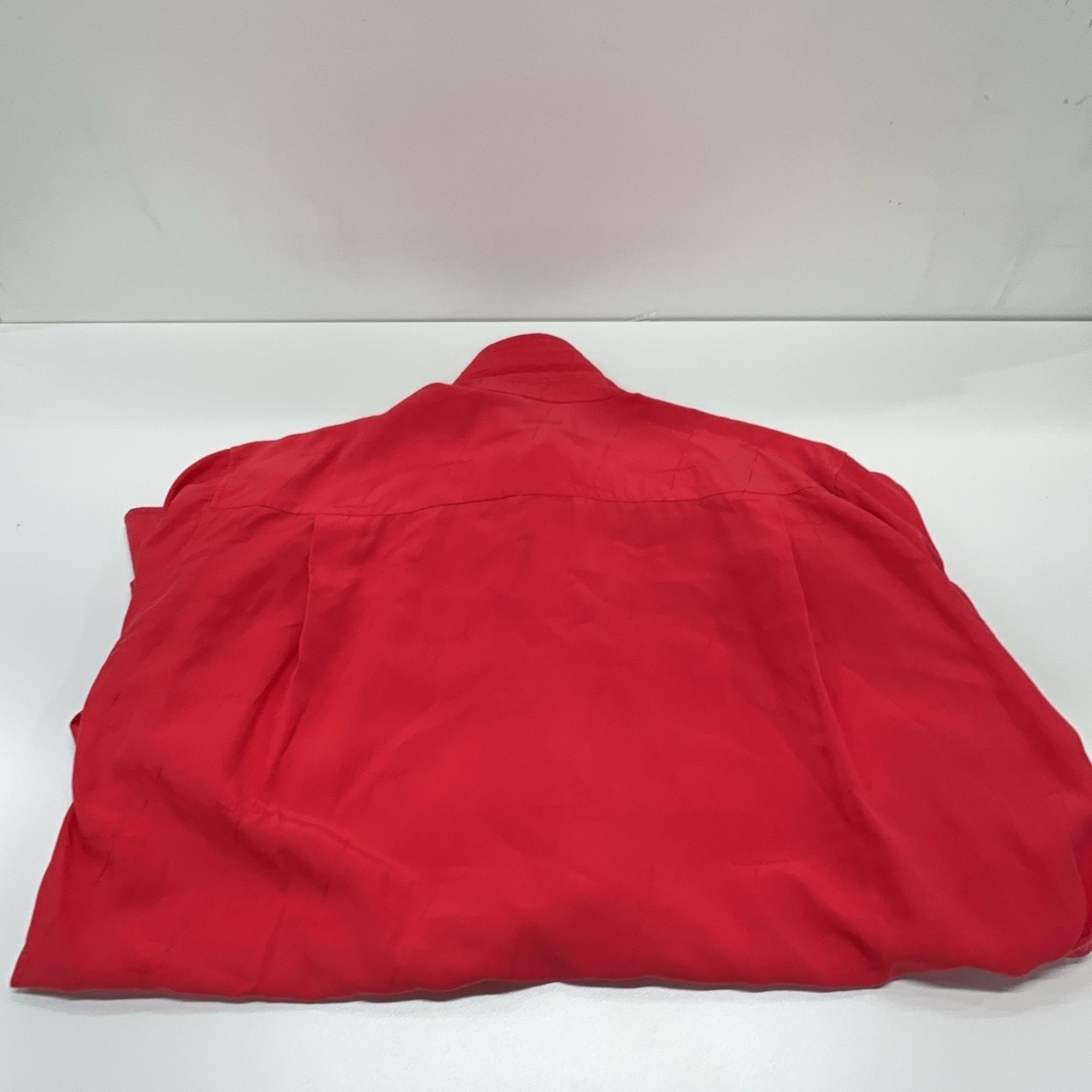 Balenciaga Balenciaga Red Long Sleeve Button Up Shirt Size 34 Size XS / US 0-2 / IT 36-38 - 10 Thumbnail