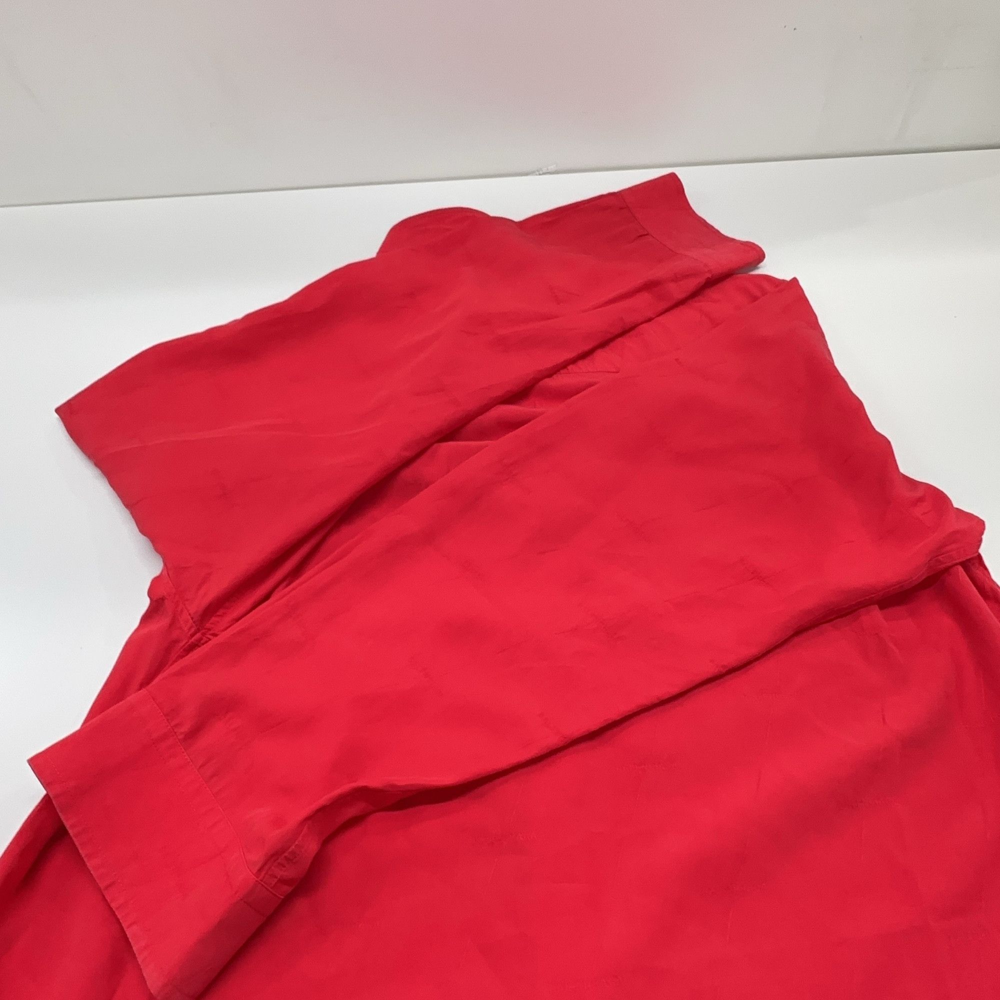 Balenciaga Balenciaga Red Long Sleeve Button Up Shirt Size 34 Size XS / US 0-2 / IT 36-38 - 9 Thumbnail