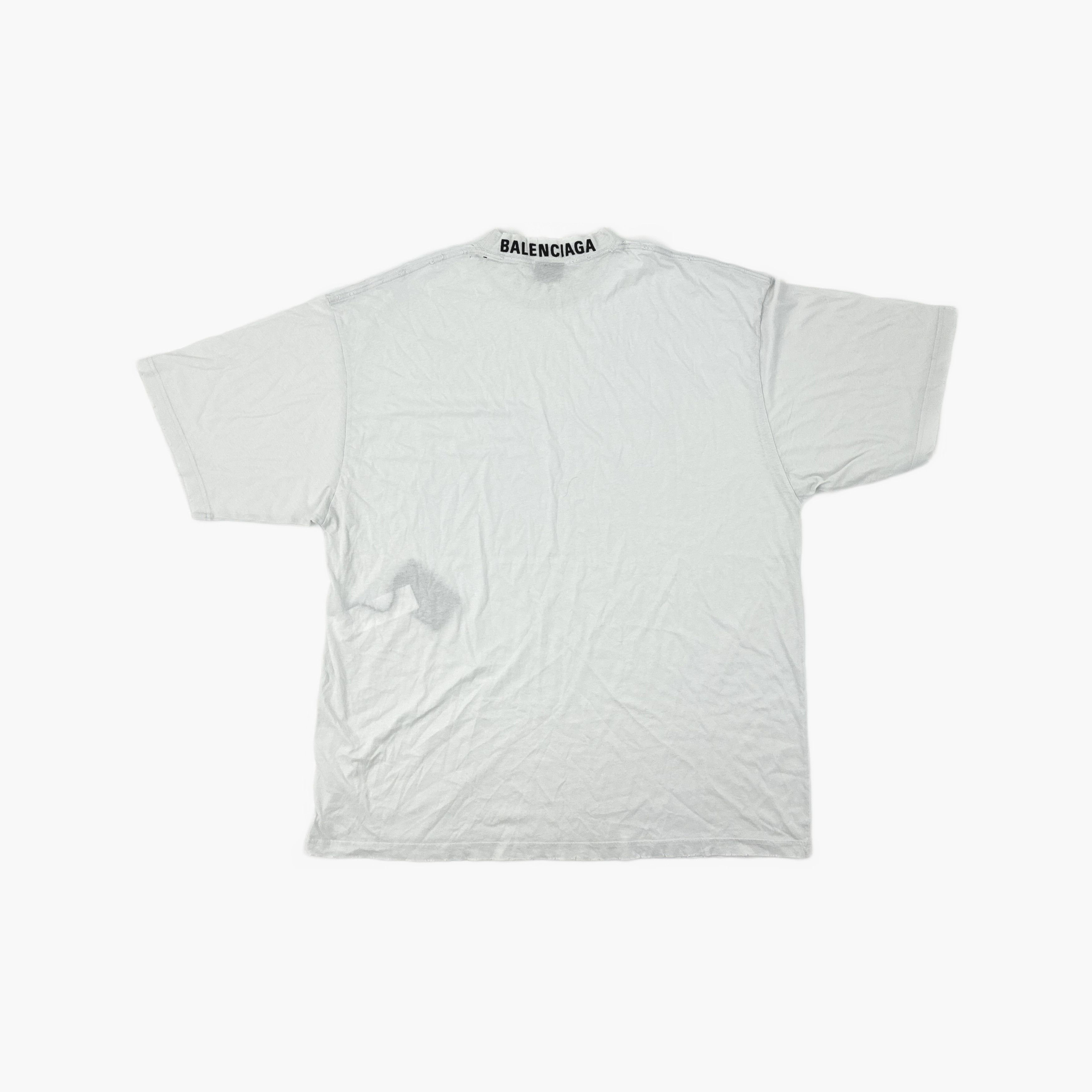 Balenciaga Balenciaga Logo Print T-Shirt Size XXL Size US XXL / EU 58 / 5 - 2 Thumbnail
