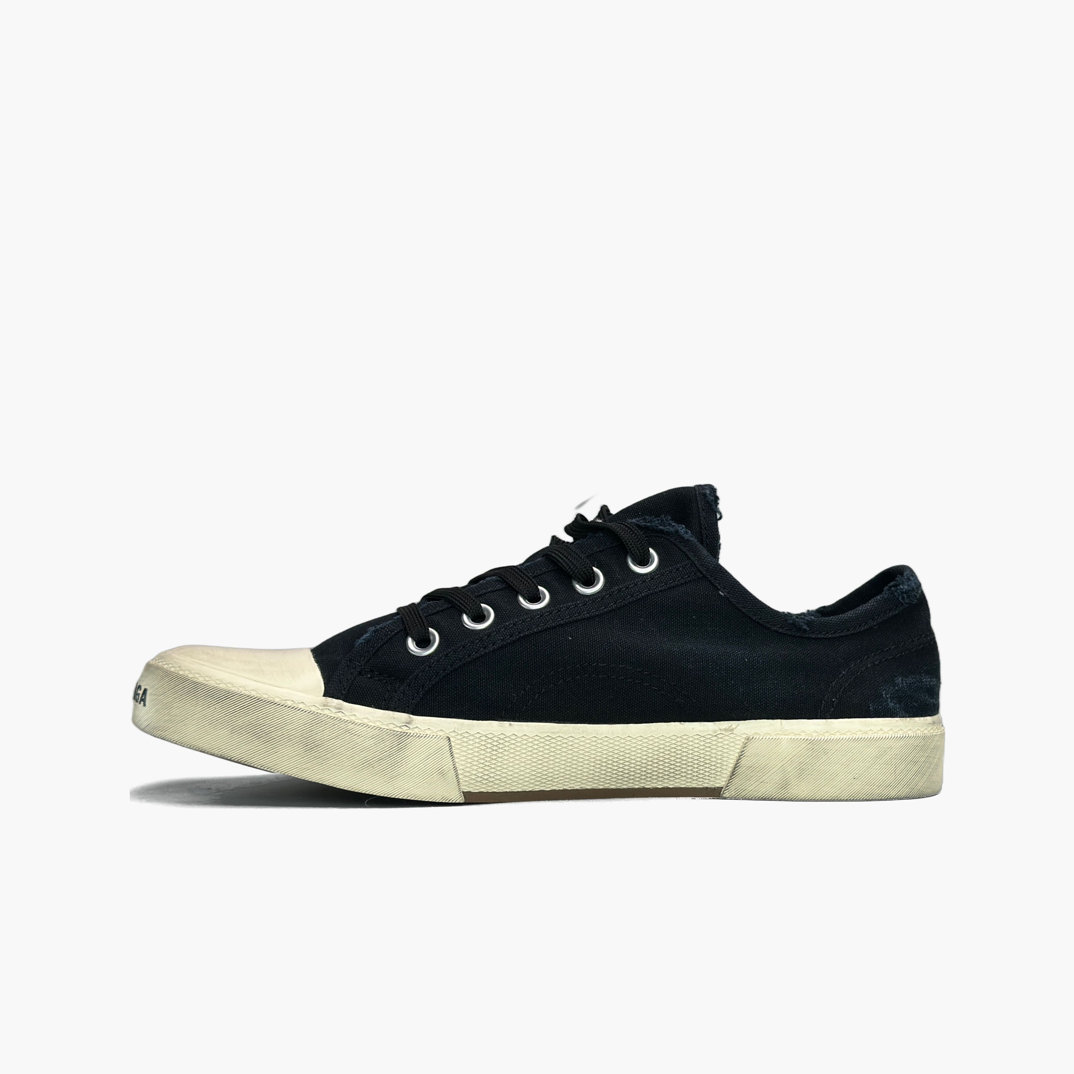 Balenciaga Balenciaga Paris Distressed Low-Top Sneakers Size 41 Size US 8 / EU 41 - 3 Thumbnail