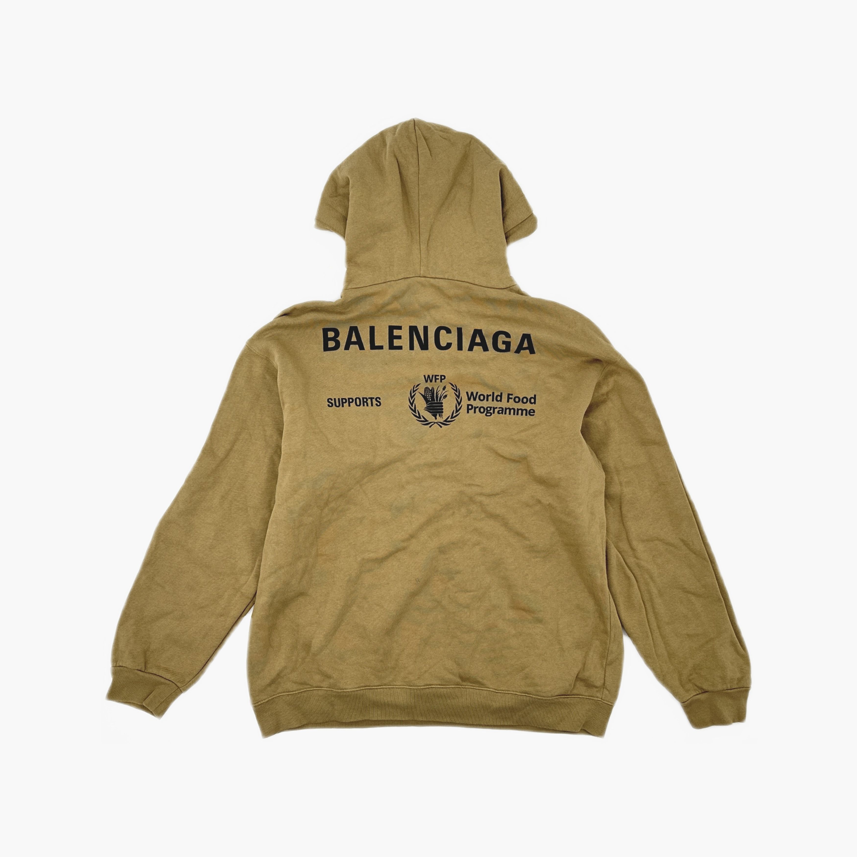 Balenciaga Balenciaga x WFP Logo Hoodie Size S Size US S / EU 44-46 / 1 - 2 Thumbnail