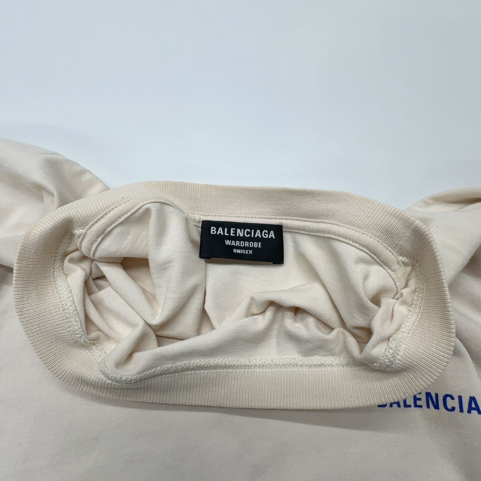 Balenciaga Balenciaga Logo Print T-Shirt Size S Size US S / EU 44-46 / 1 - 5 Thumbnail