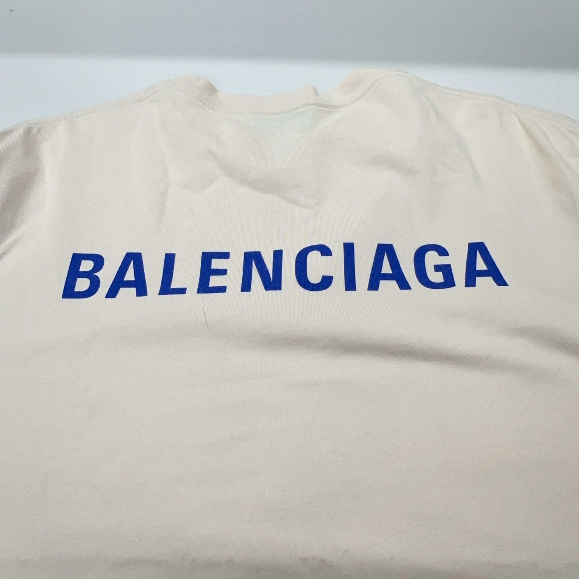 Balenciaga Balenciaga Logo Print T-Shirt Size S Size US S / EU 44-46 / 1 - 13 Thumbnail