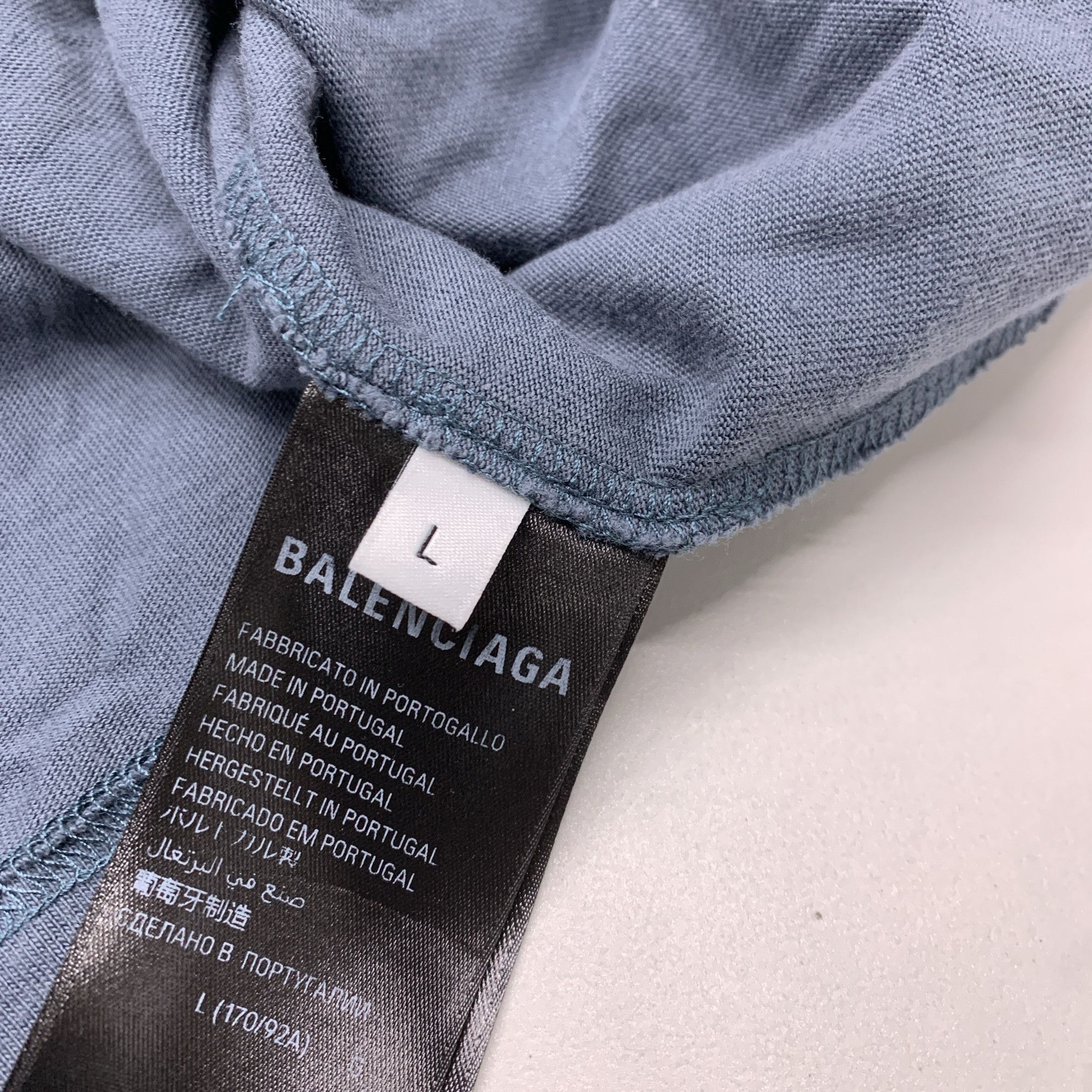 Balenciaga Balenciaga Hand Drawn BB Icon T-Shirt Size L Size US L / EU 52-54 / 3 - 4 Thumbnail