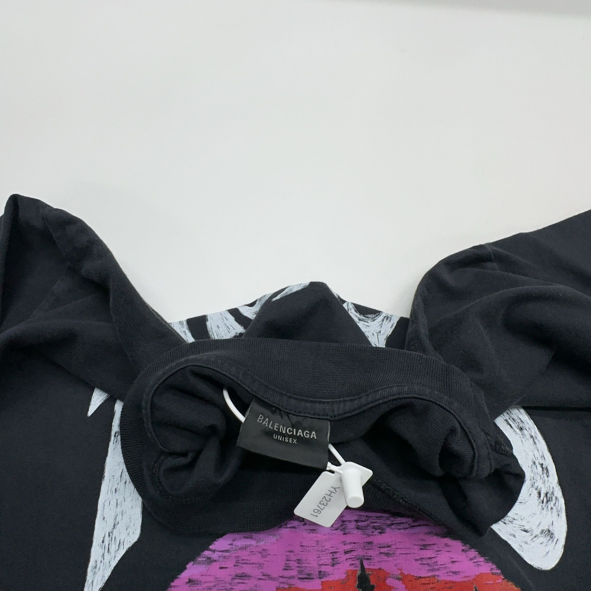Balenciaga Balenciaga Paris Graphic T-Shirt Size S Size US S / EU 44-46 / 1 - 8 Thumbnail