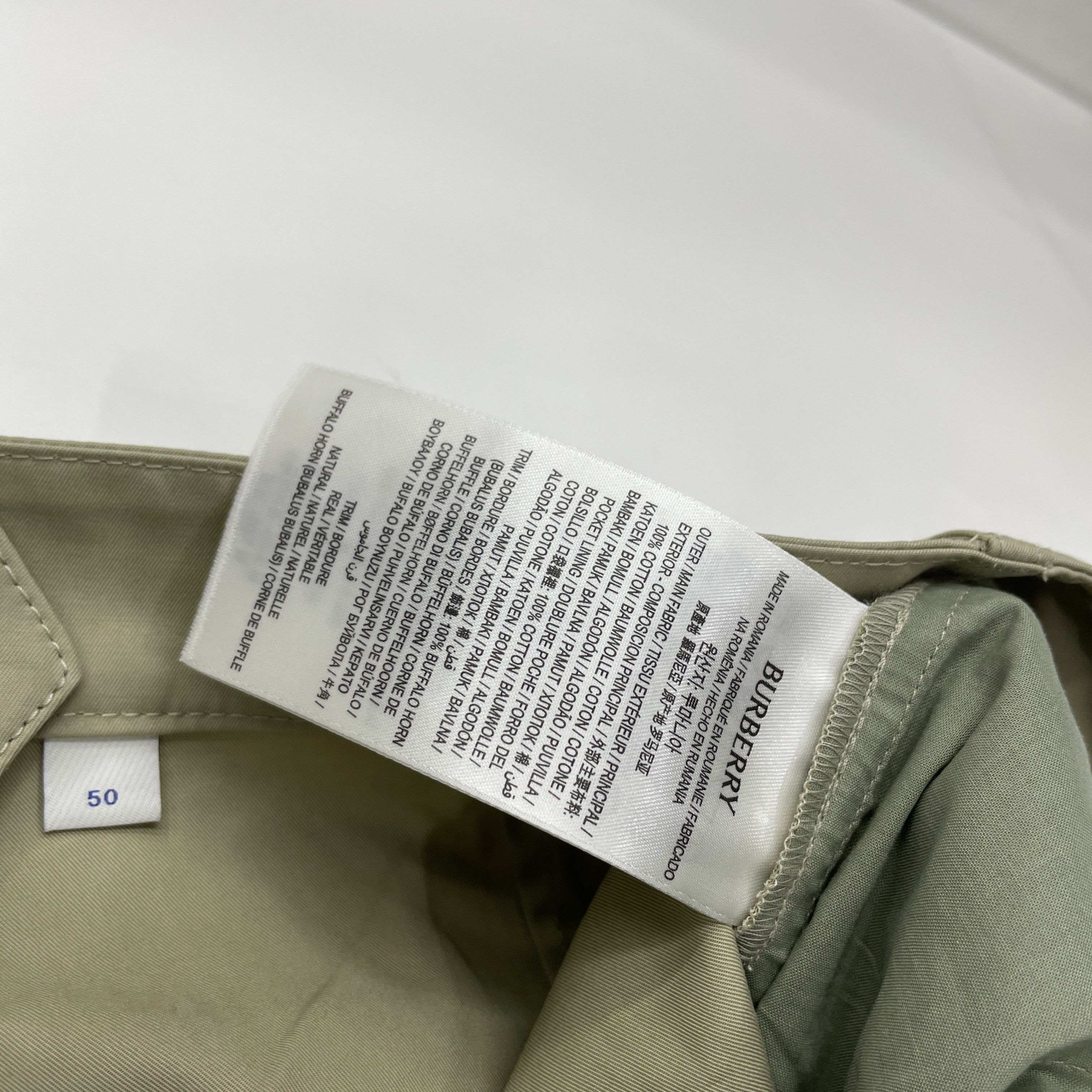 Burberry Burberry Cotton Shorts Size 50 Size US 34 / EU 50 - 4 Thumbnail