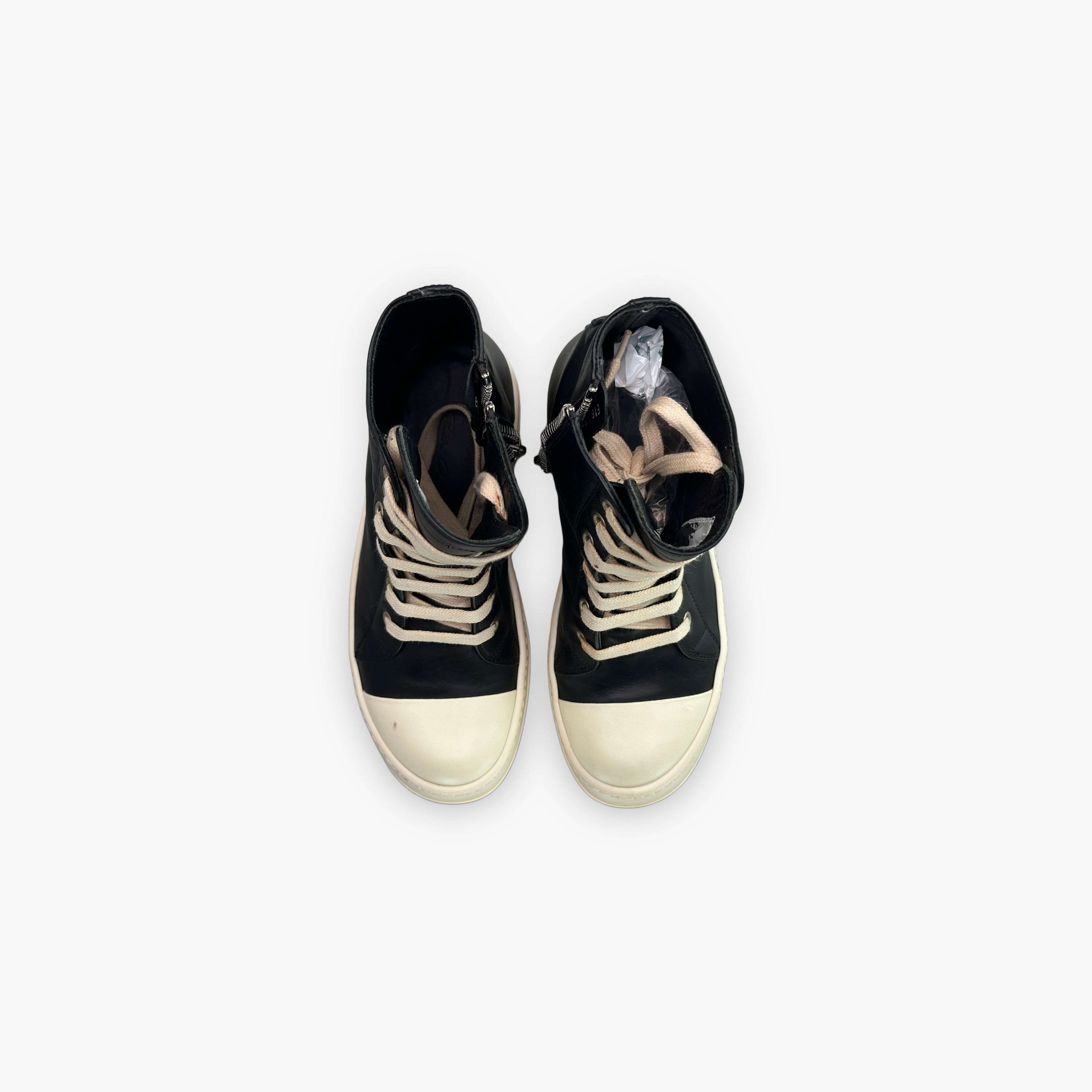 Rick Owens Rick Owens Leather High Top Sneakers Size 36 Size US 6 / IT 36 - 9 Thumbnail