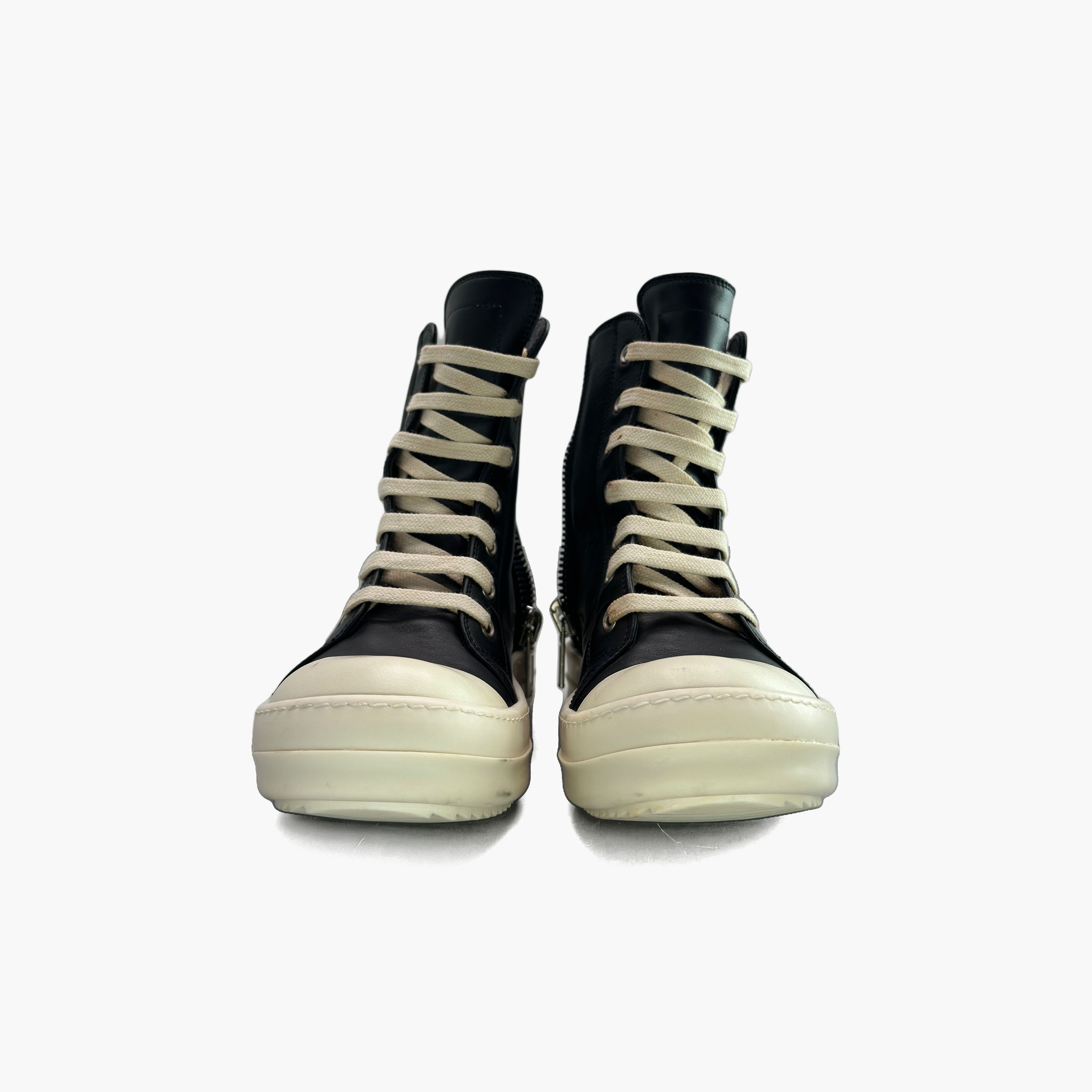 Rick Owens Rick Owens Leather High Top Sneakers Size 36 Size US 6 / IT 36 - 5 Thumbnail