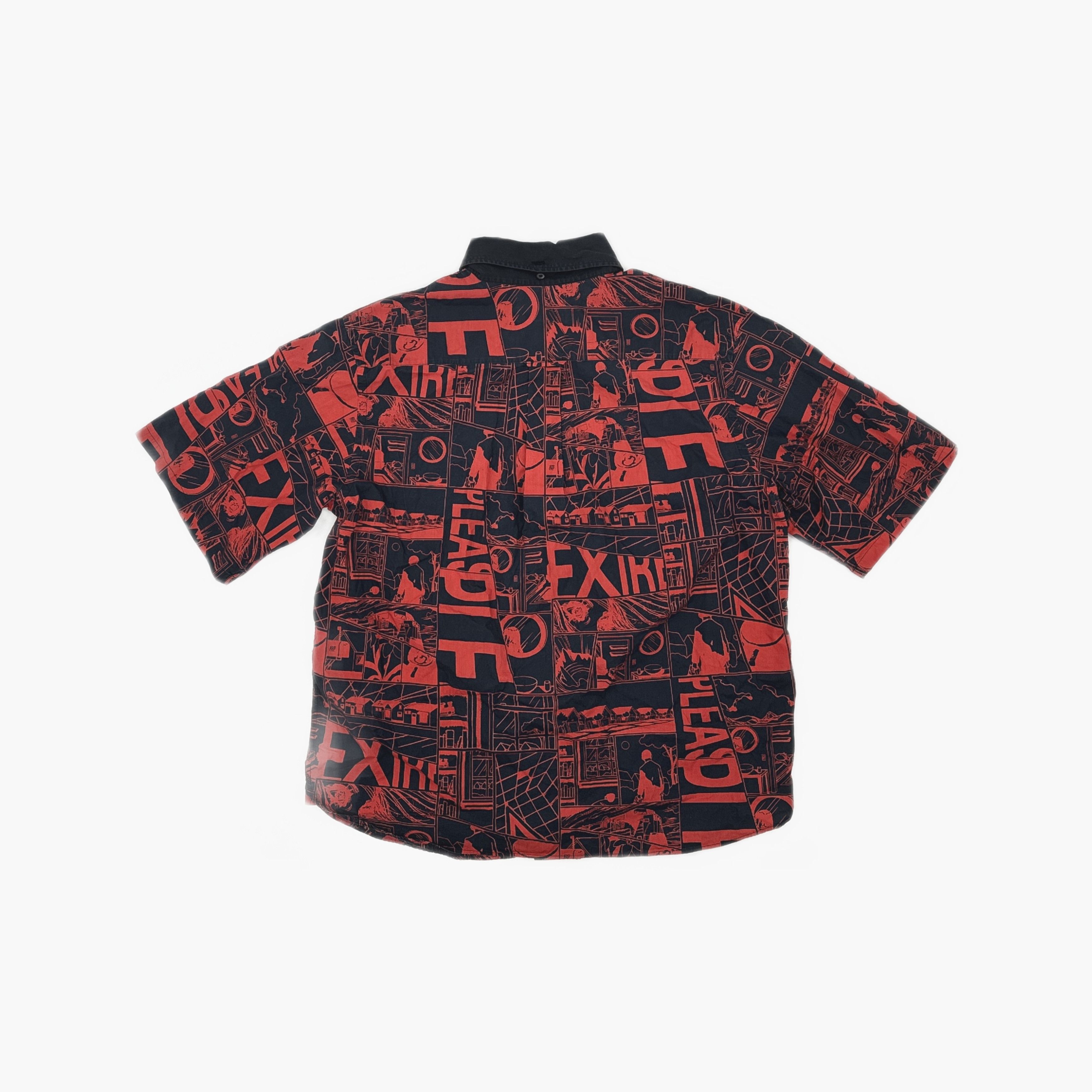 Prada Prada Comic Print Shirt Size M Size US M / EU 48-50 / 2 - 2 Thumbnail
