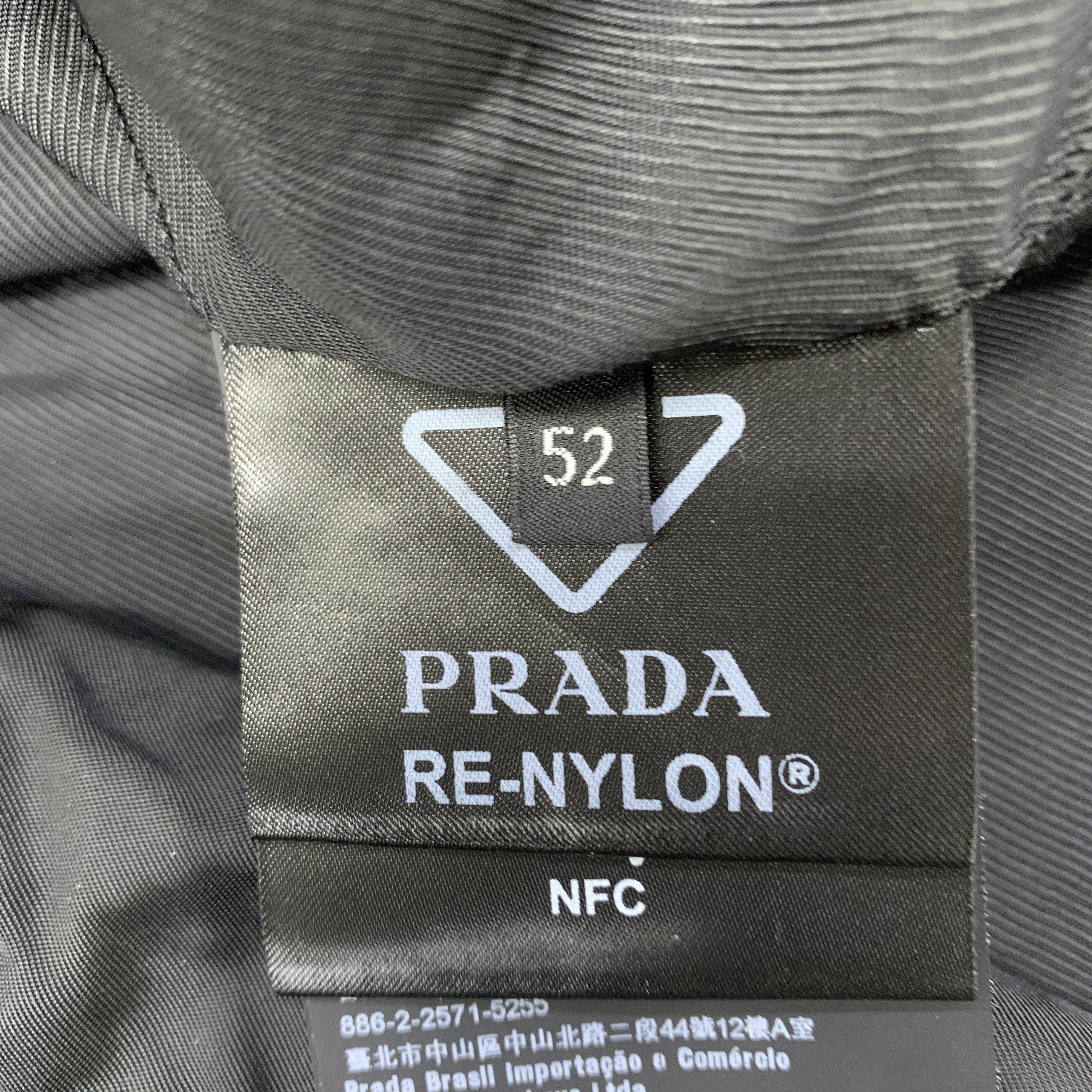 Prada Prada Re-Nylon Bomber Jacket Size L Size US L / EU 52-54 / 3 - 2 Thumbnail