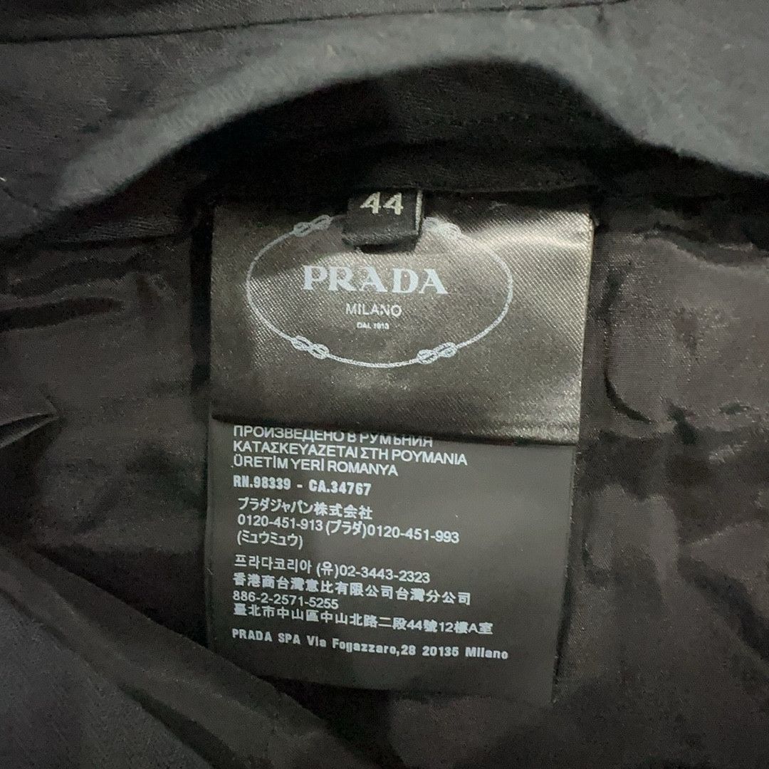 Prada Prada Black Casual Pants Size 28 Size US 28 / EU 44 - 3 Thumbnail