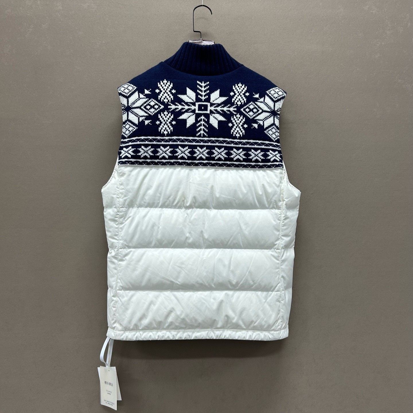 Brunello Cucinelli Brunello Cucinelli Fair Isle Knit Puffer Vest Size S Size US S / EU 44-46 / 1 - 3 Thumbnail