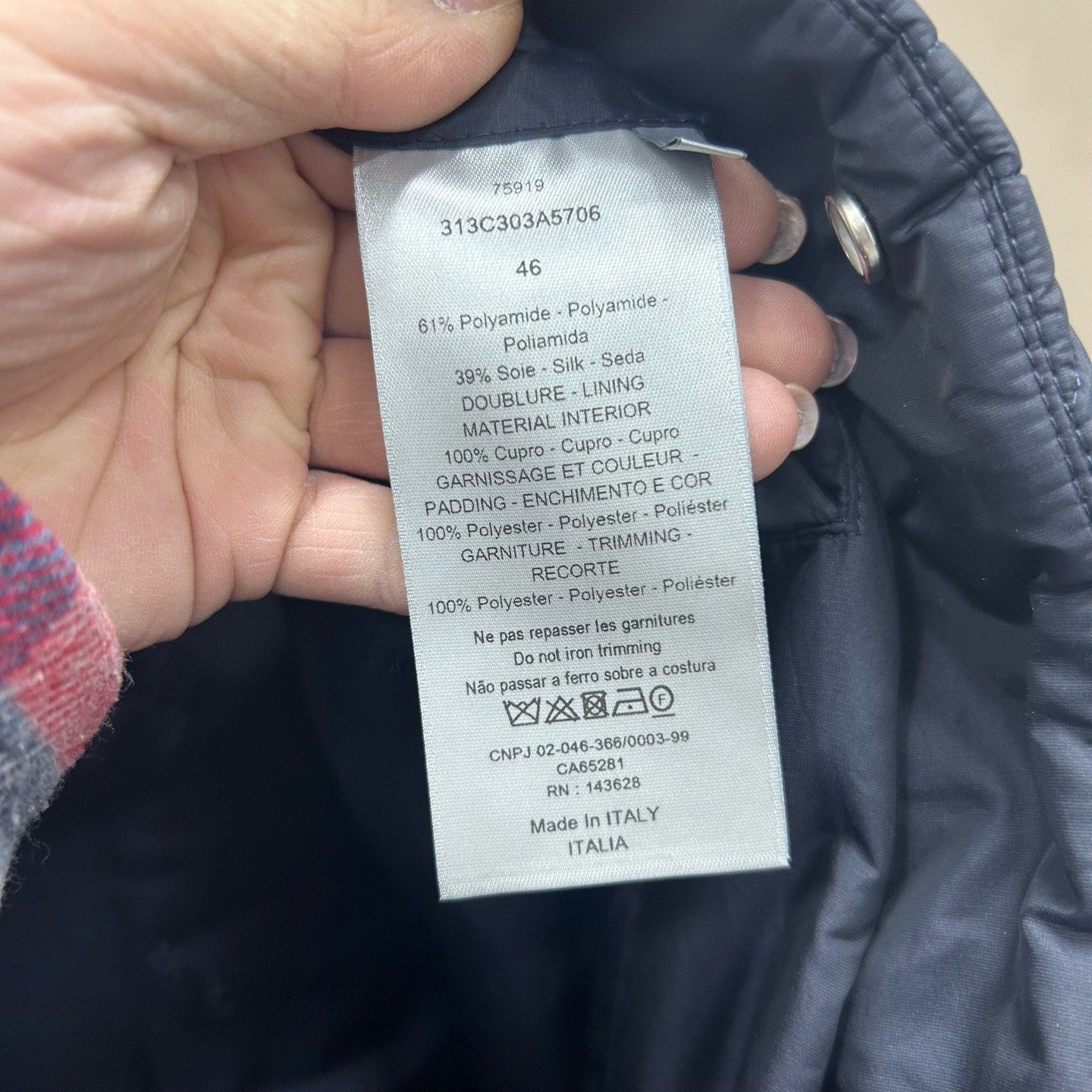 Dior Dior Quilted Heavy Coat US S Size US S / EU 44-46 / 1 - 6 Thumbnail
