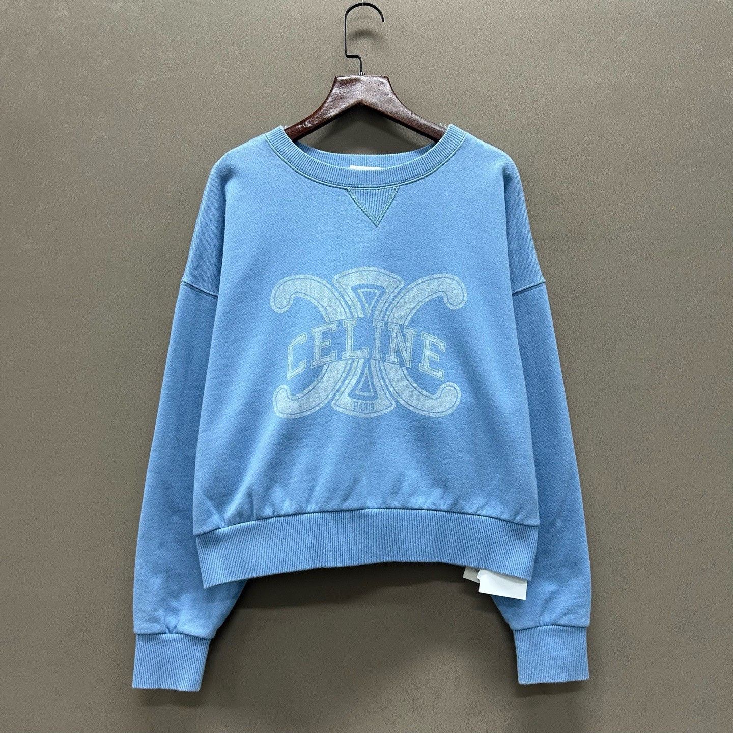 Celine Celine Triomphe Logo Sweatshirt Size S Size S / US 4 / IT 40 - 2 Thumbnail