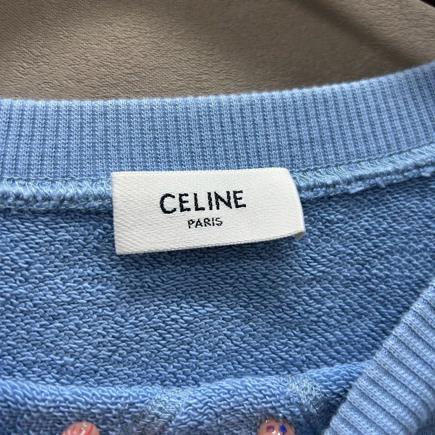 Celine Celine Triomphe Logo Sweatshirt Size S Size S / US 4 / IT 40 - 4 Thumbnail
