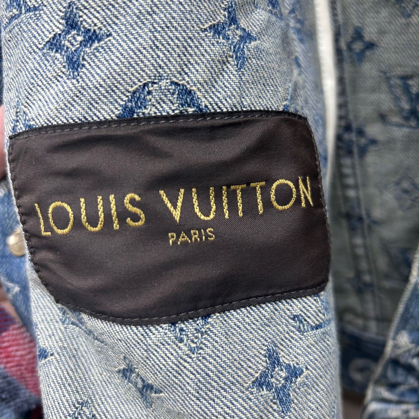 Louis Vuitton Louis Vuitton x Supreme Monogram Denim Jacket Size 48 Size US M / EU 48-50 / 2 - 5 Thumbnail
