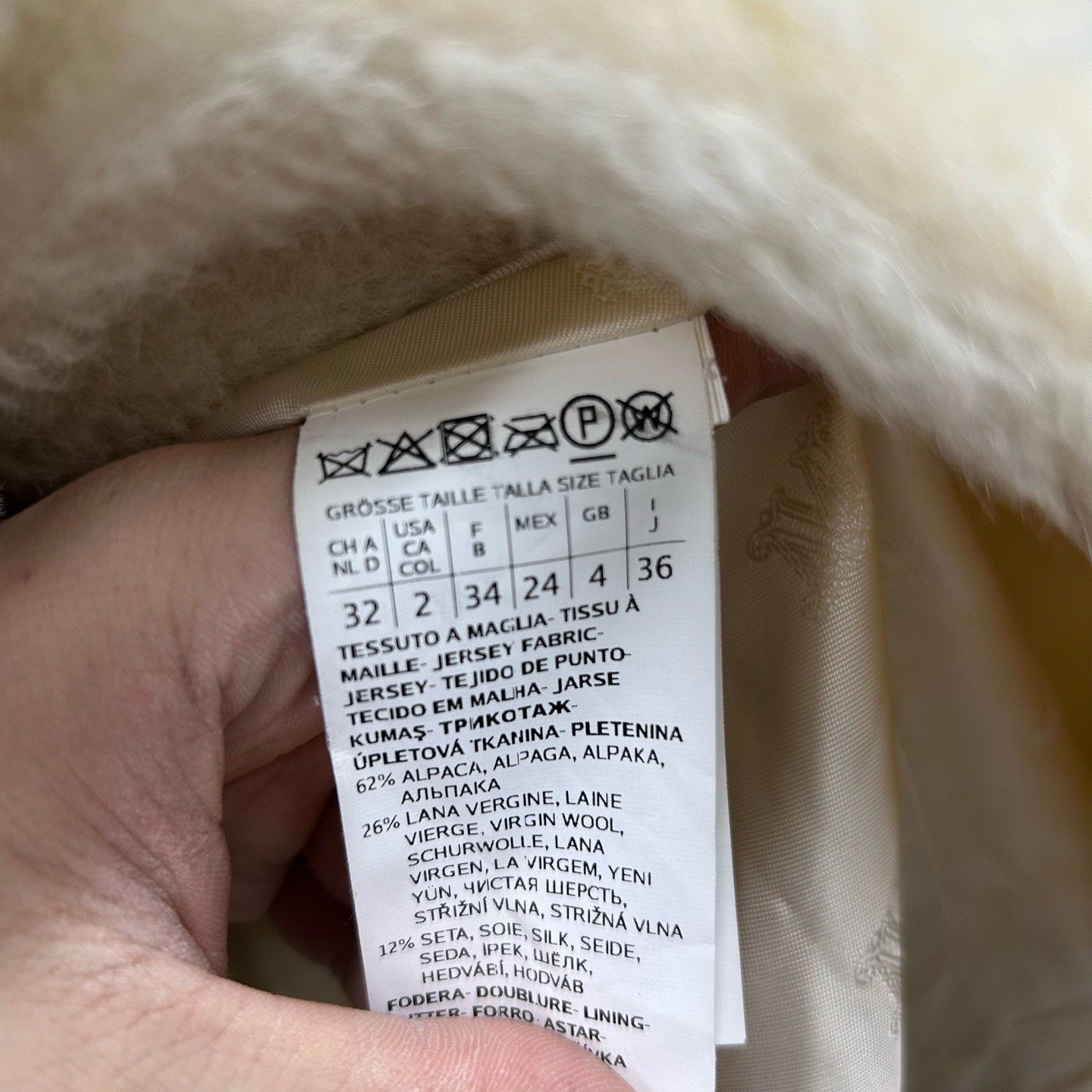 Max Mara MaxMara White Teddy Coat Size 34 Size XS / US 0-2 / IT 36-38 - 5 Thumbnail